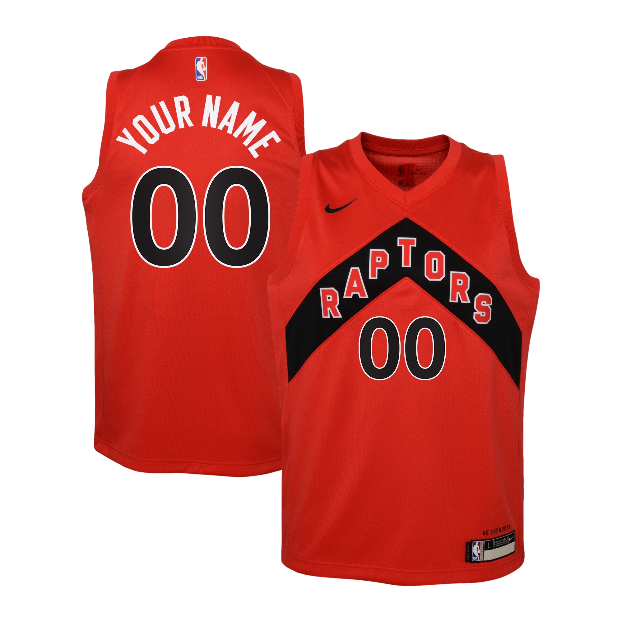Toronto Raptors Icon Swingman Custom NBA Jersey Youth
