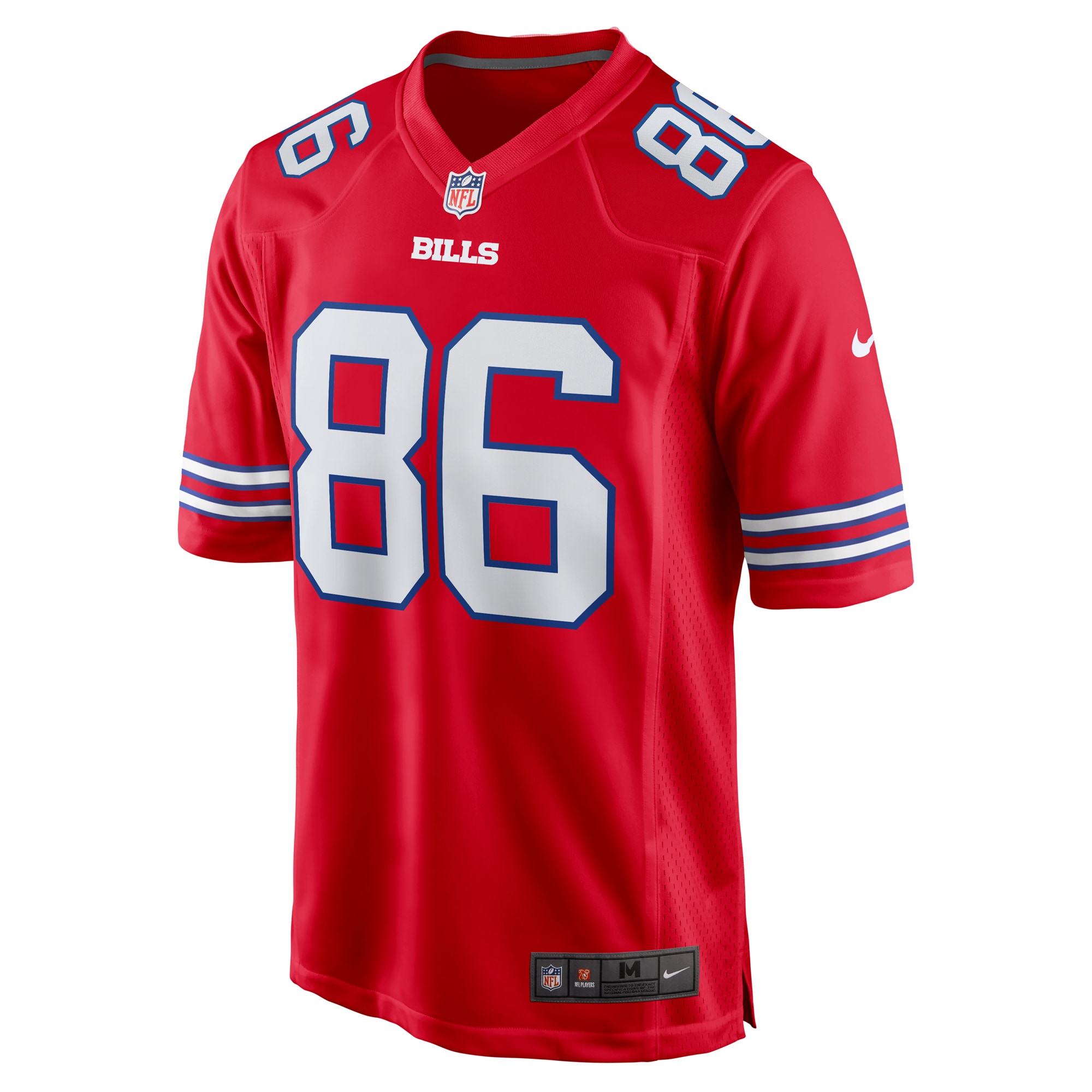 Buffalo Bills Dalton Kincaid Red Alternate Game NFL Jersey Men's