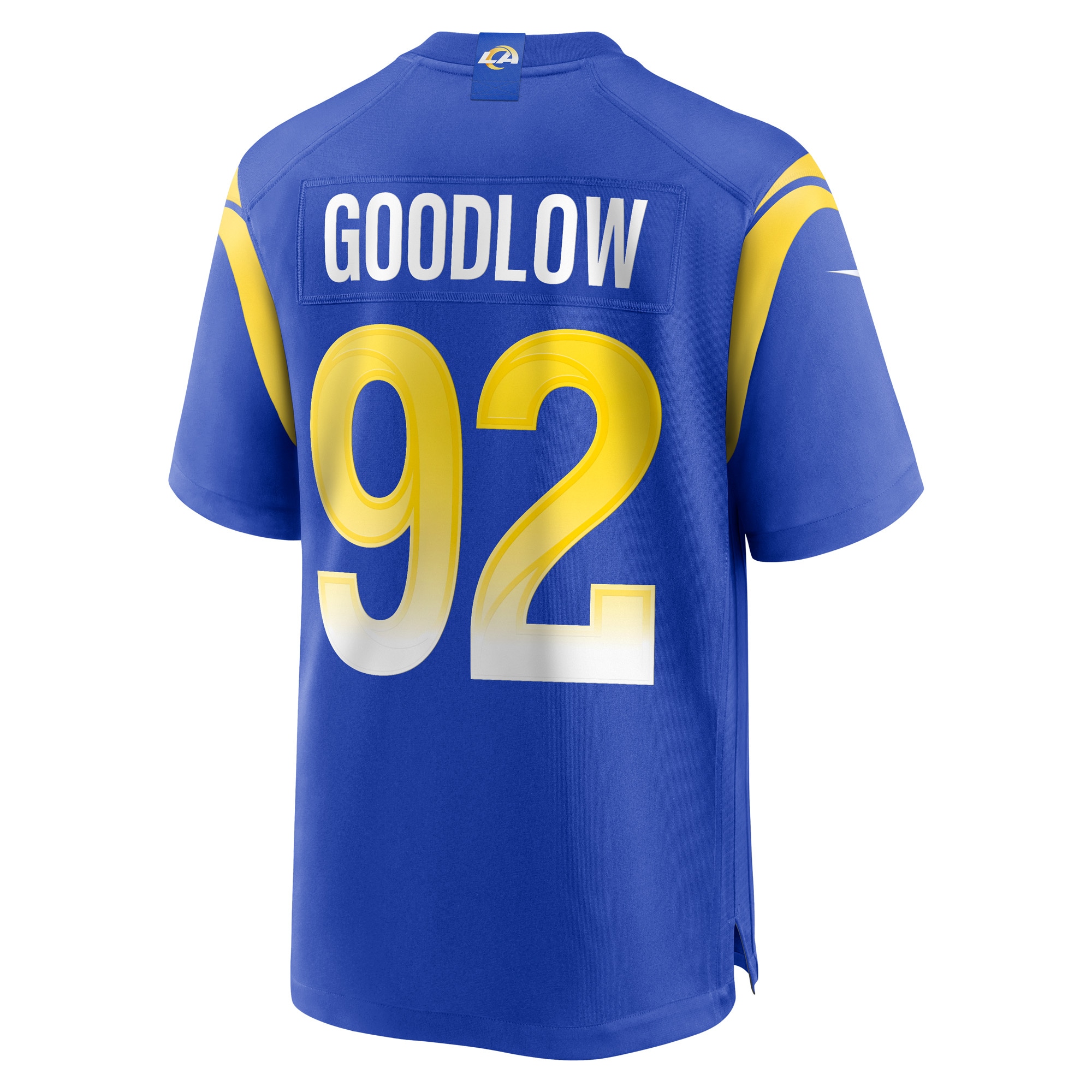 Los Angeles Rams Anthony Goodlow Royal Game NFL Jersey Men's
