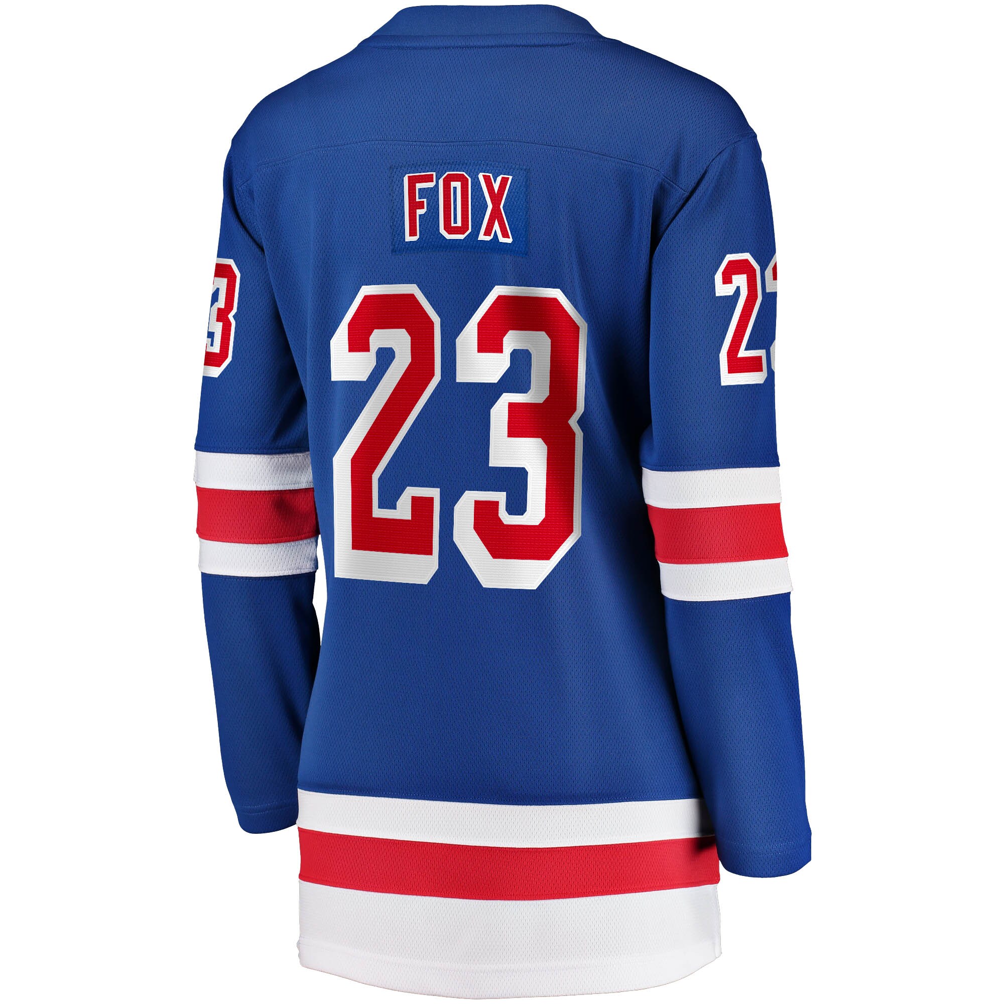 New York Rangers Adam Fox Blue Home Breakaway NHL Jersey Women's