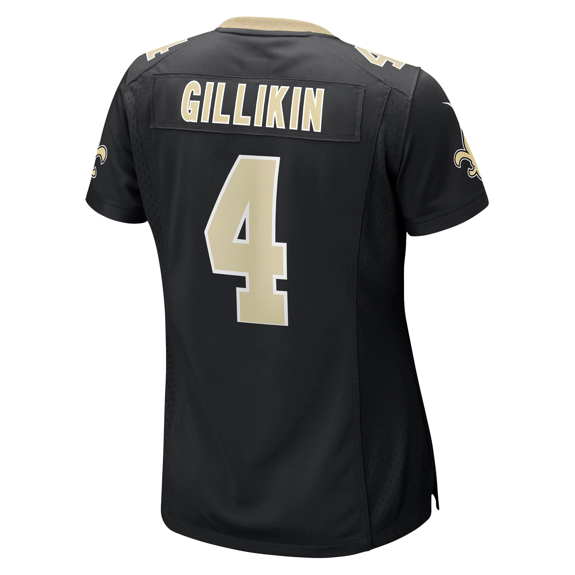 New Orleans Saints Blake Gillikin Black Game Player NFL Jersey Women's