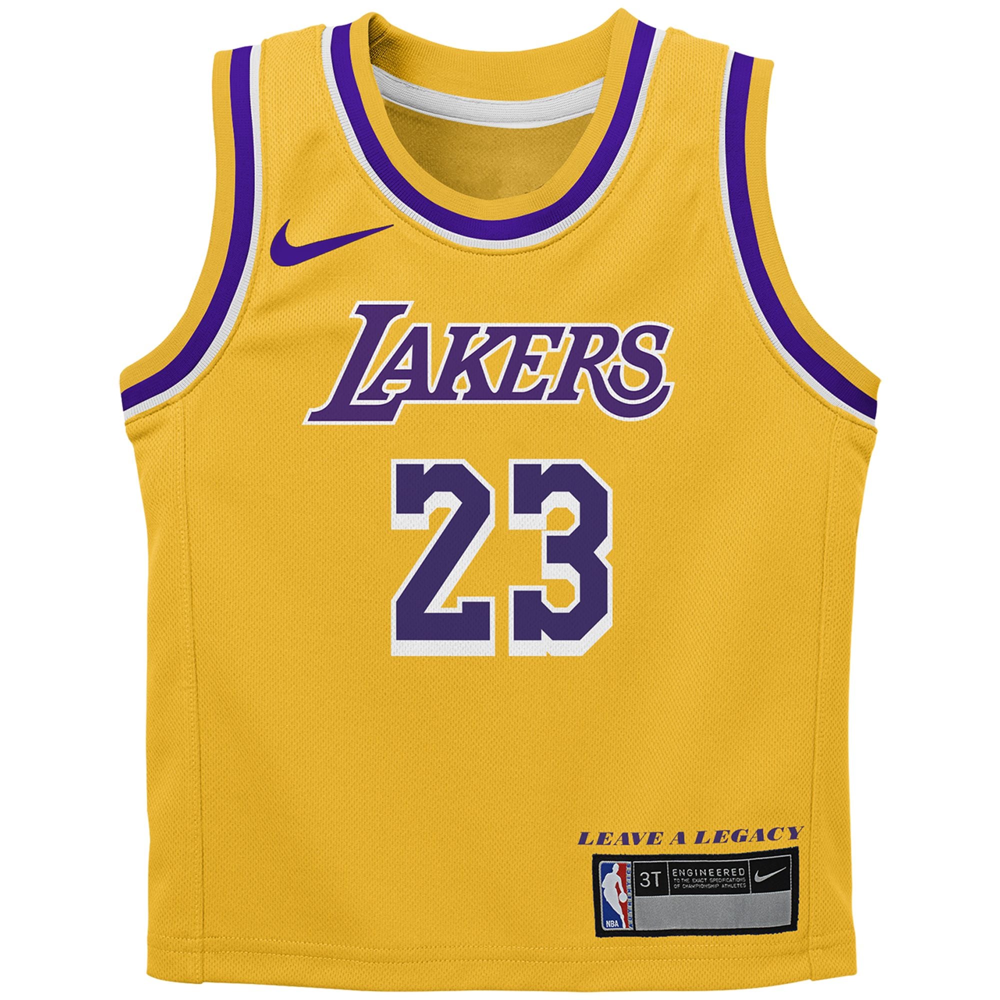 Los Angeles Lakers Icon Box Set Lebron James Infant NBA Jersey Men's