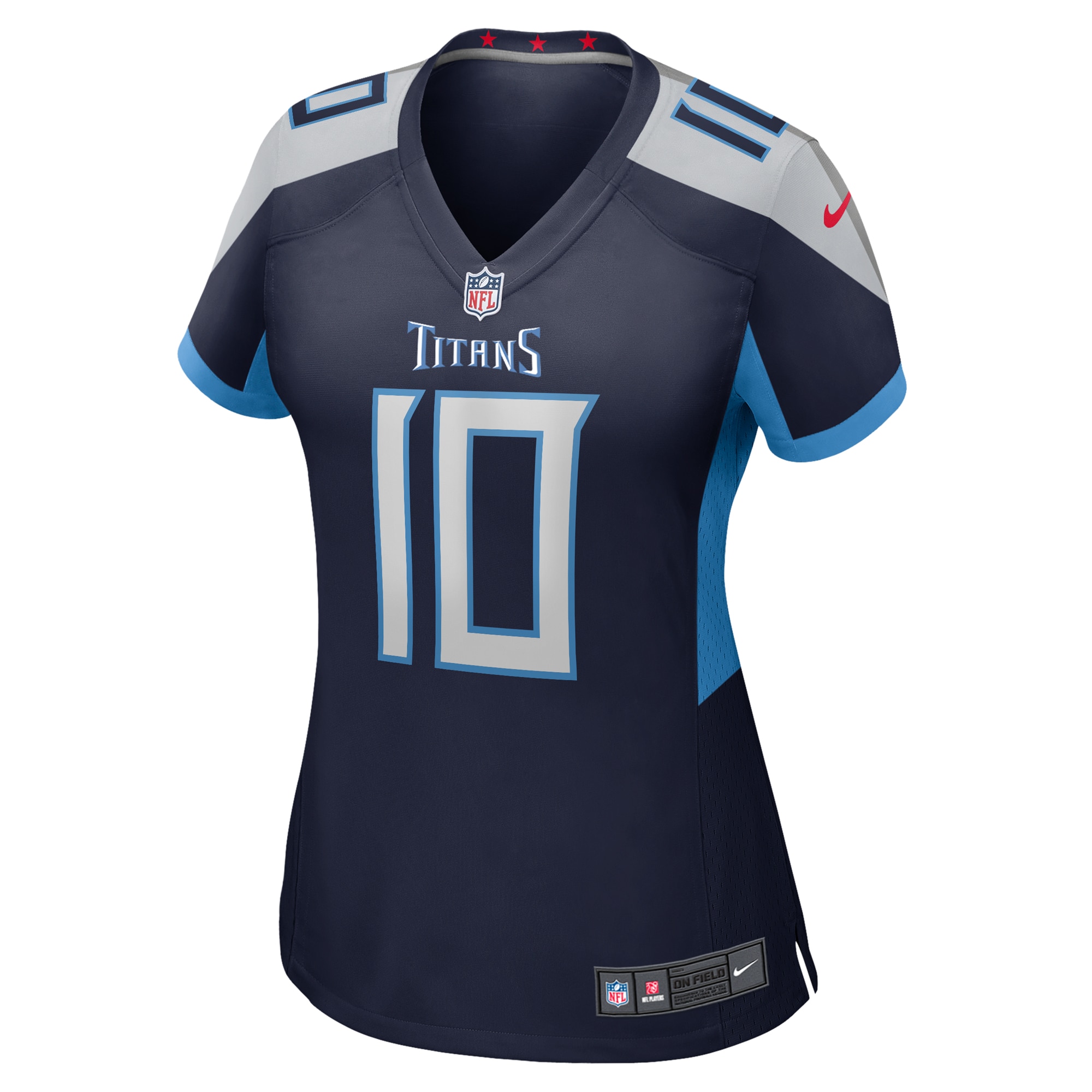 Tennessee Titans DeAndre Hopkins Navy Game NFL Jersey Women's