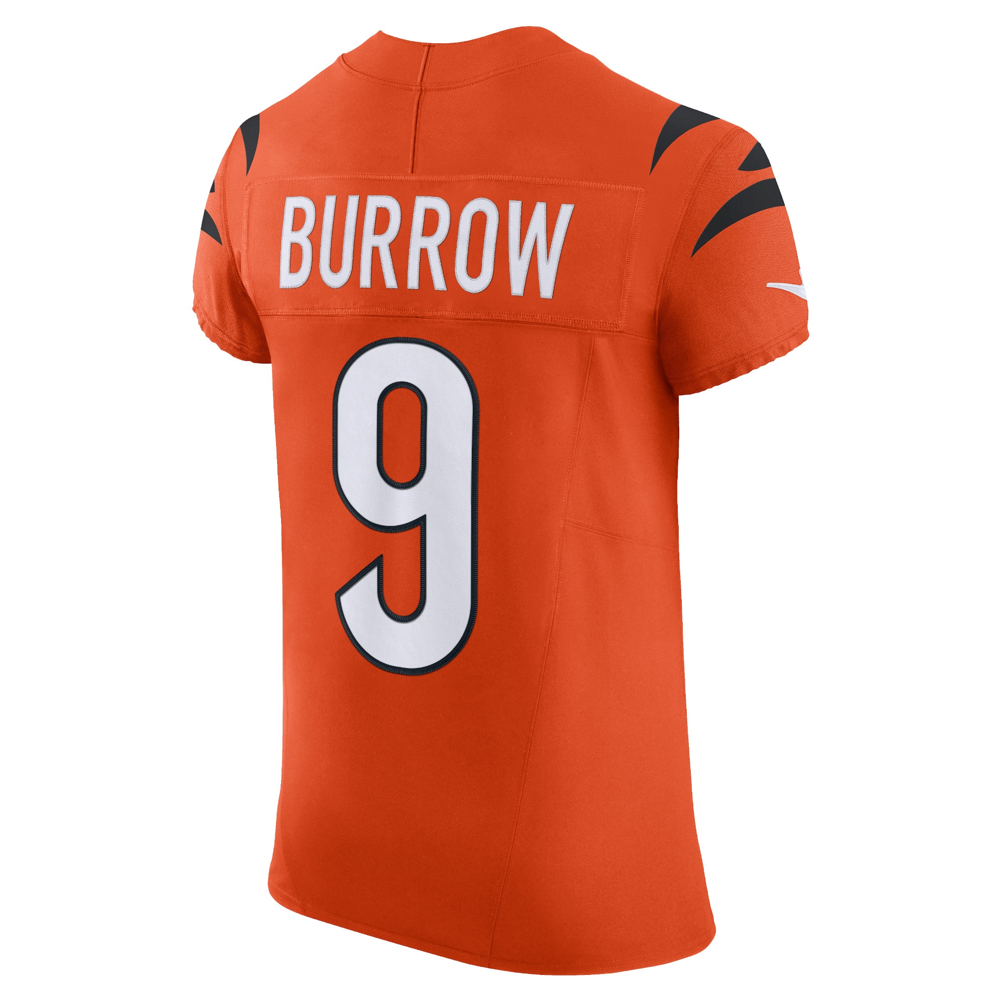 Cincinnati Bengals Joe Burrow Orange Vapor F.U.S.E. Elite NFL Jersey Men's