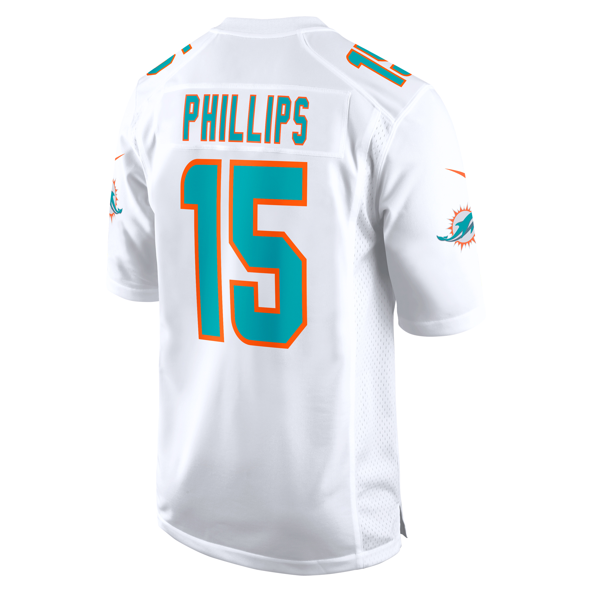 Miami Dolphins Jaelan Phillips White Game NFL Jersey Men's