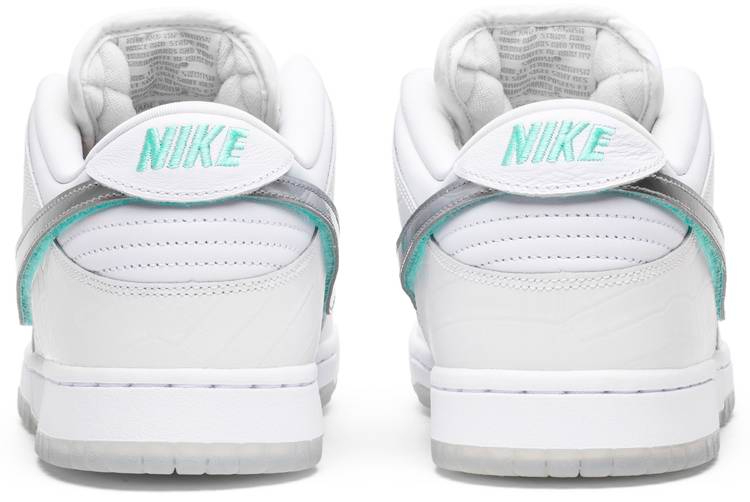 Diamond Supply Co. x Dunk Low Pro SB White Diamond BV1310-100