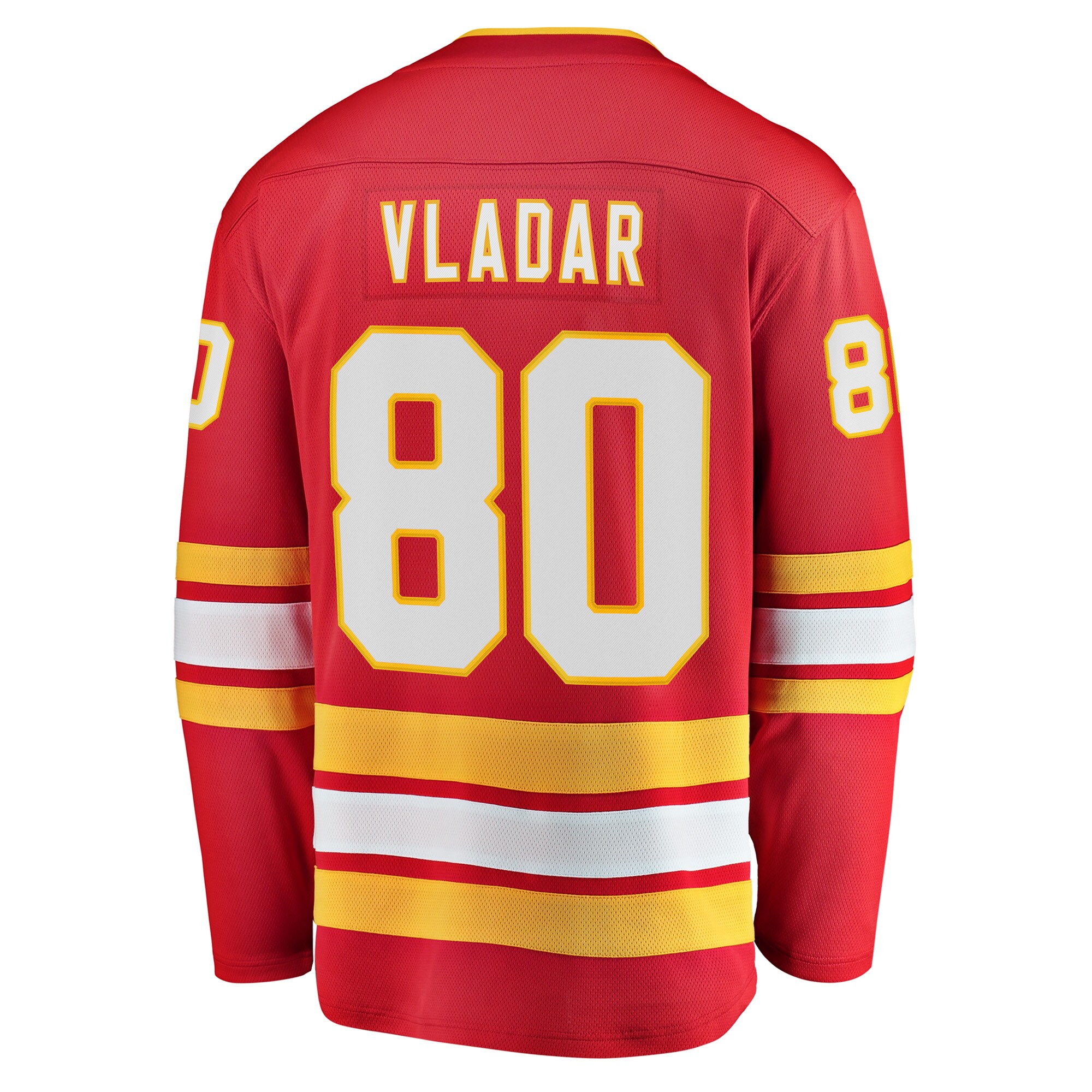 Calgary Flames Daniel Vladar Red Home Breakaway Player NHL Jersey Men's
