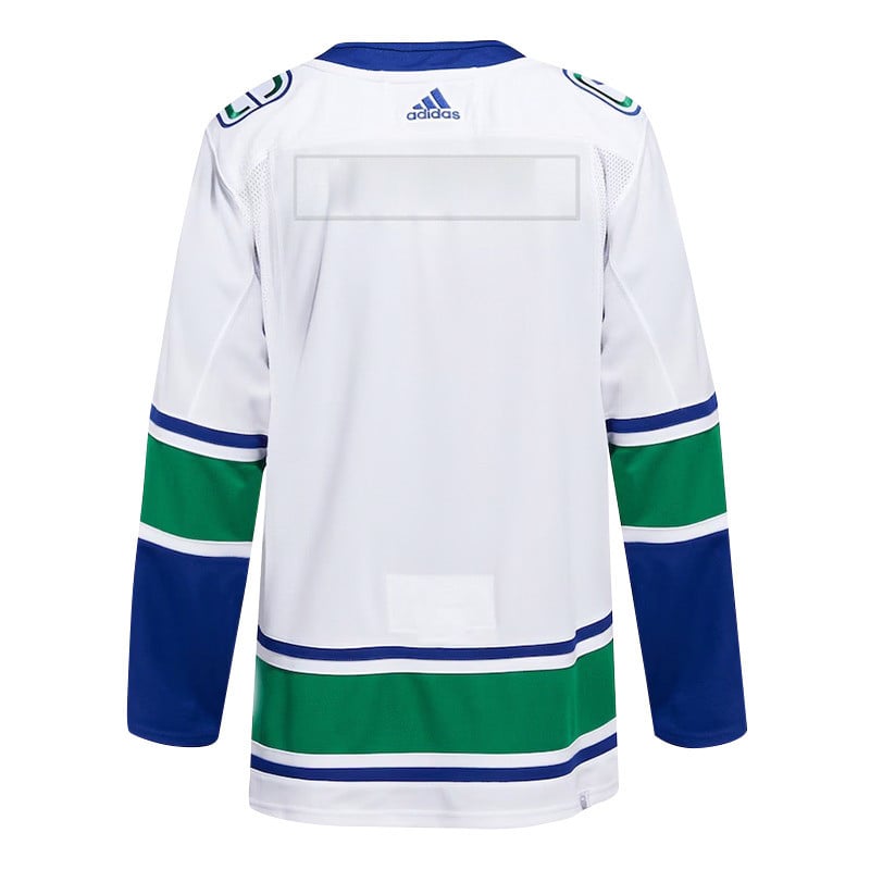 Vancouver Canucks 2024 Playoffs Patch Away White NHL Jersey Men's