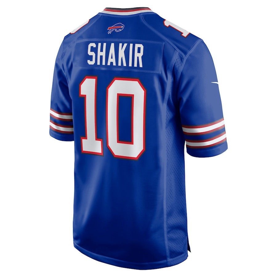 Khalil Shakir #10 Buffalo Bills Super Bowl LIX Royal NFL Jersey Men's