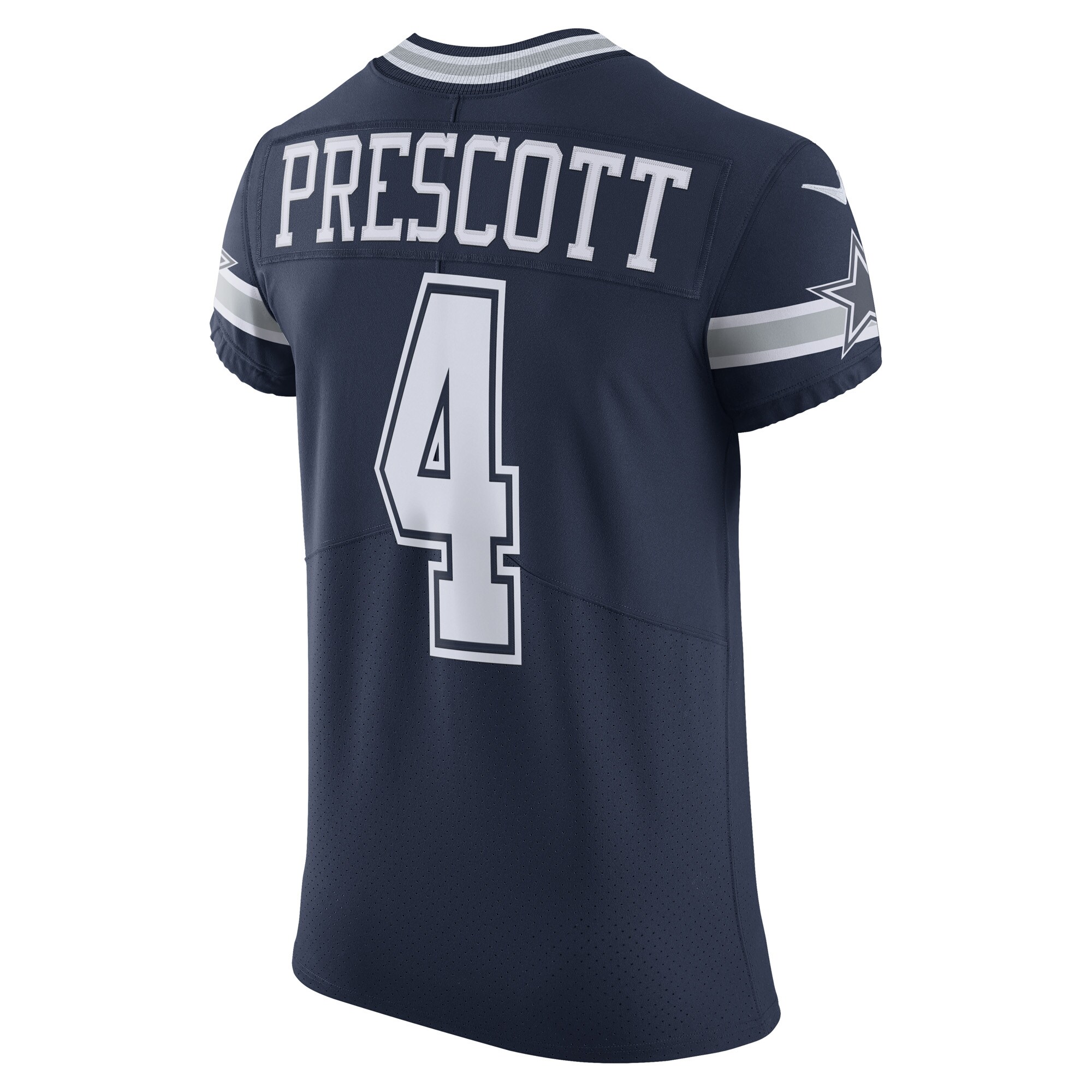 Dallas Cowboys Dak Prescott Navy Vapor Elite Player Team NFL Jersey Men's