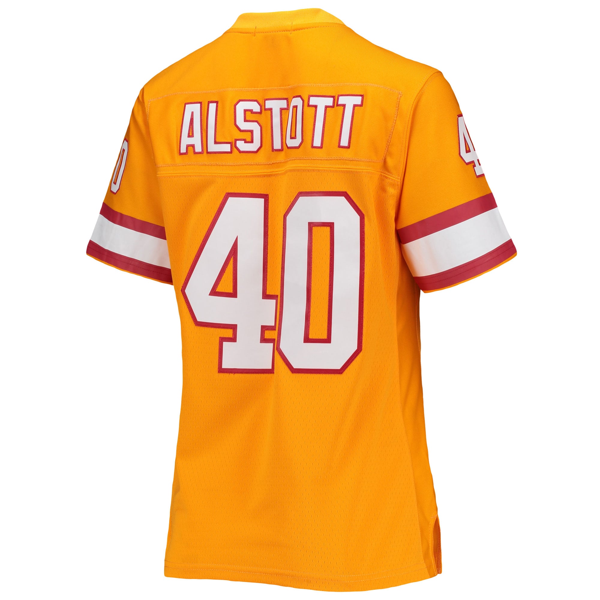 Tampa Bay Buccaneers Mike Alstott Mitchell Ness Orange Legacy Player NFL Jersey Women's