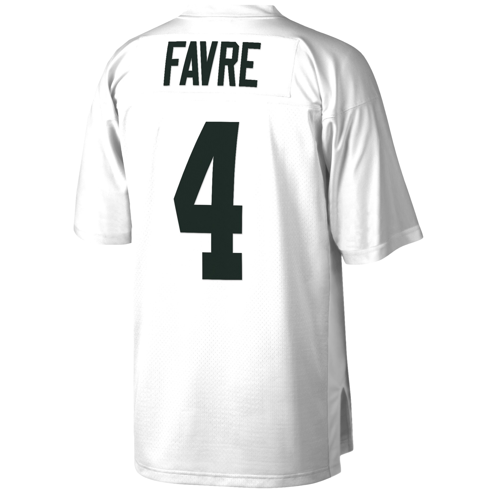 Green Bay Packers Brett Favre Mitchell Ness White Legacy NFL Jersey Men's