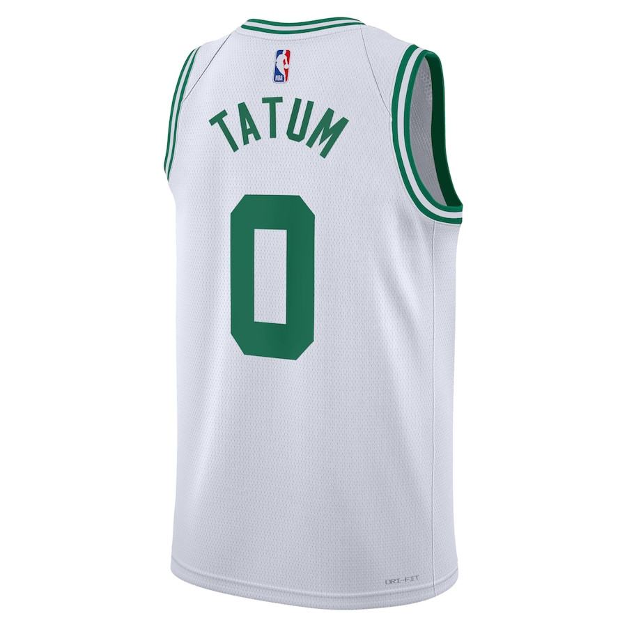 Jayson Tatum 0 Boston Celtics Unisex Swingman Association Editio White NBA Jersey Unisex