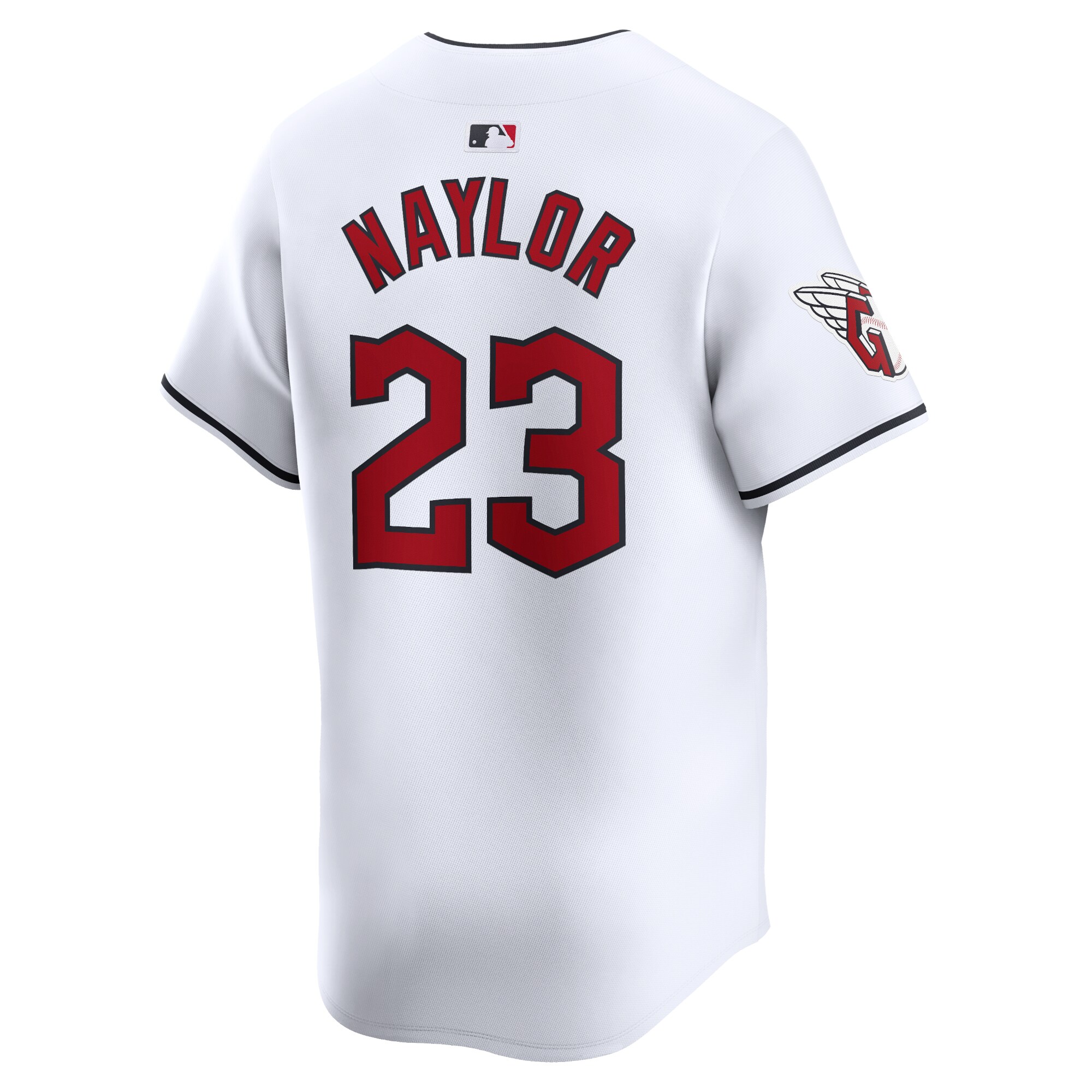 Cleveland Guardians Bo Naylor White Home Limited Player MLB Jersey Men's