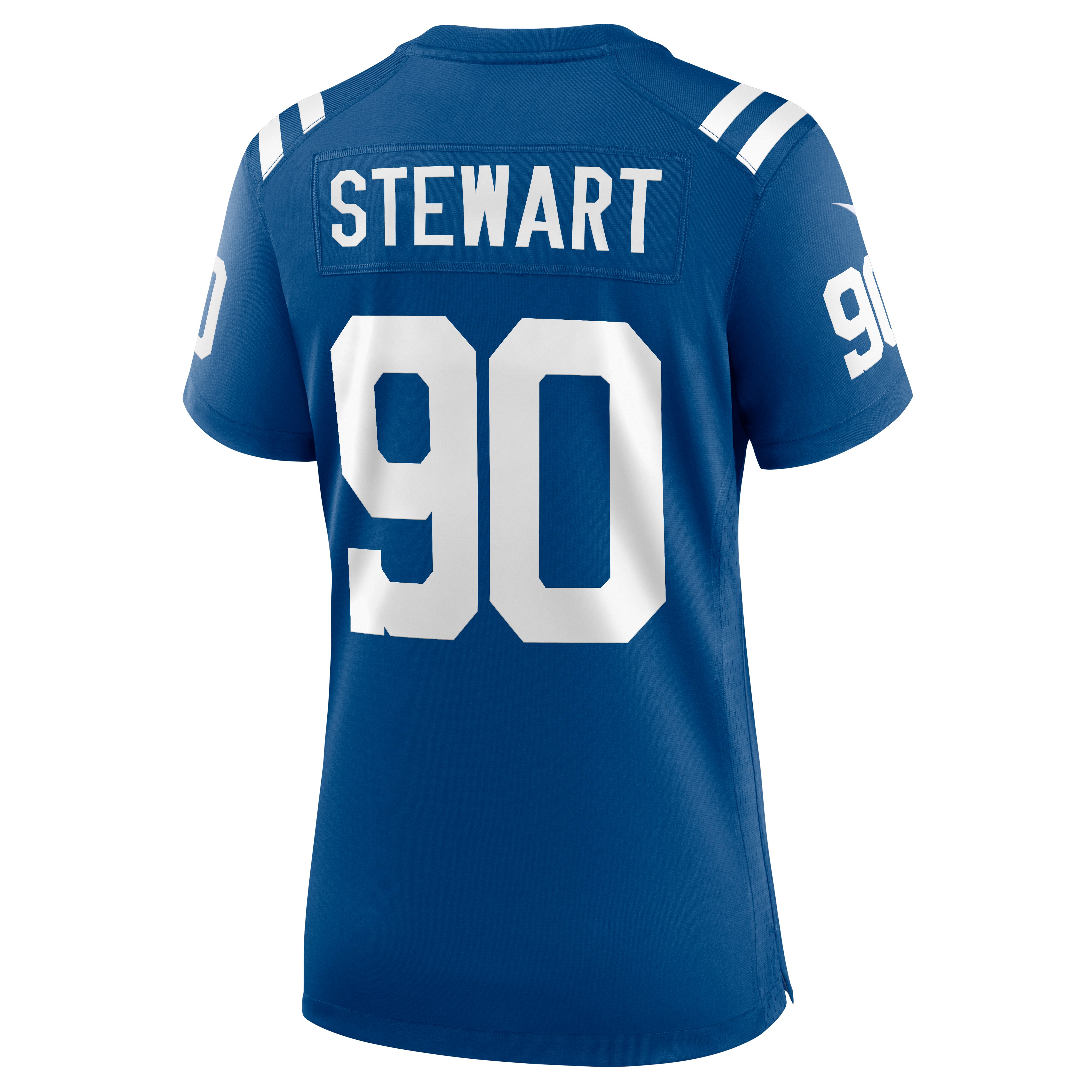 Indianapolis Colts Grover Stewart Royal Game NFL Jersey Women's