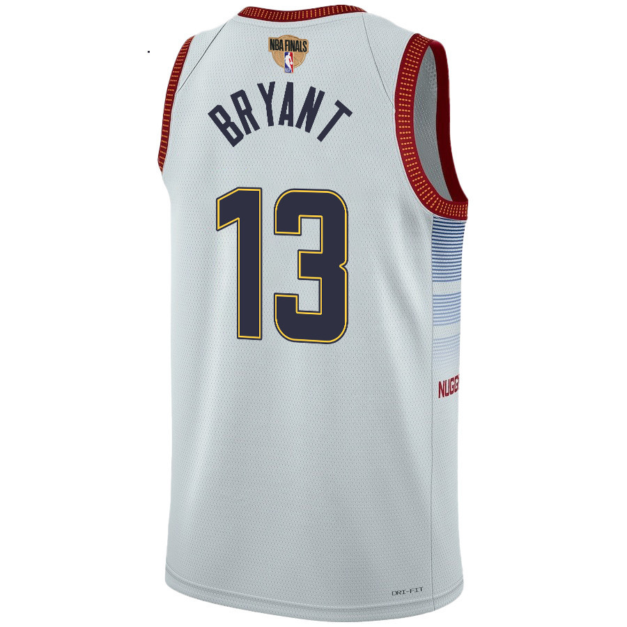 Thomas Bryant 13 Denver Nuggets Final Champions 2023 Swingma White NBA Jersey Youth