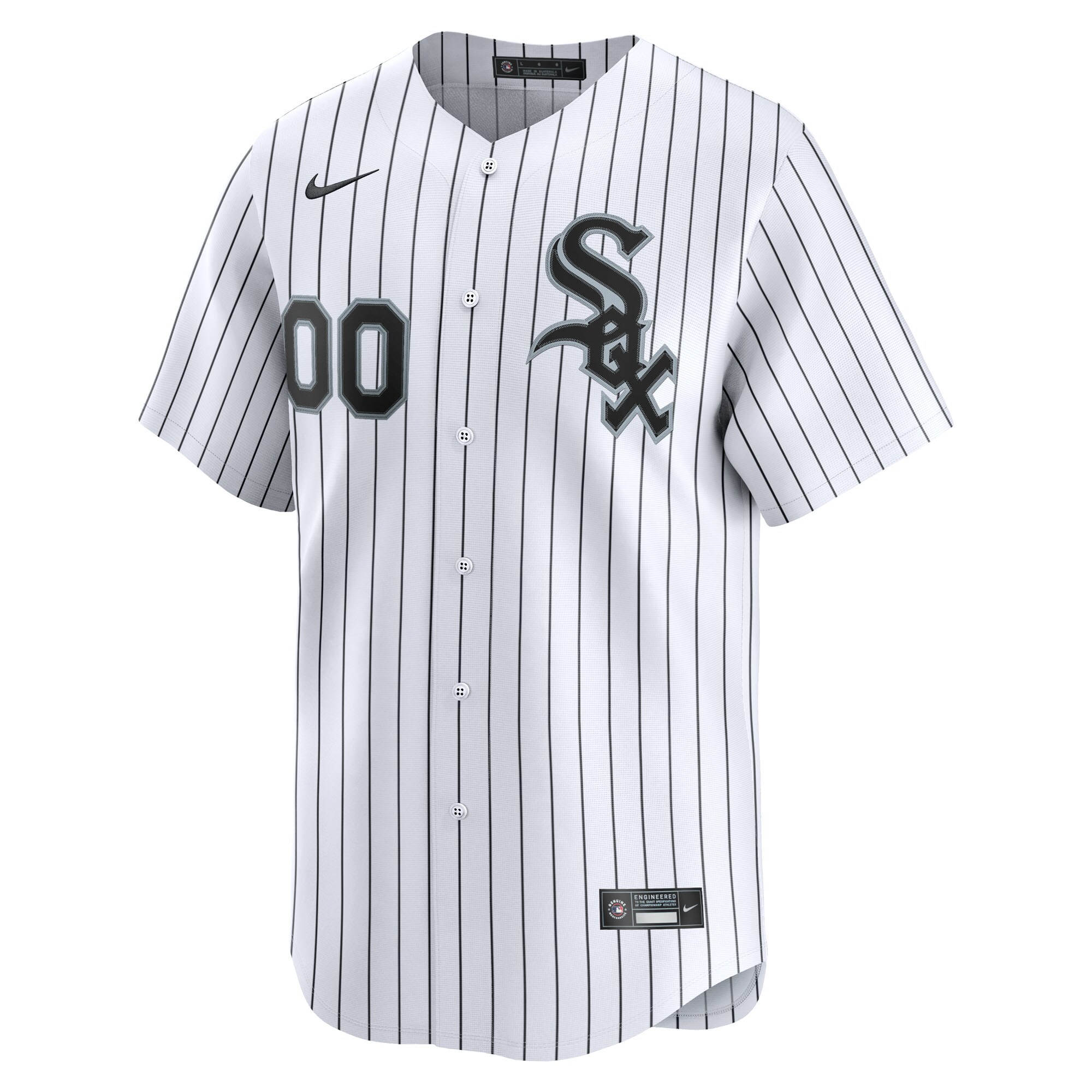 Chicago White Sox White Home Limited Pick-A-Player Retired Roster MLB Jersey Men's