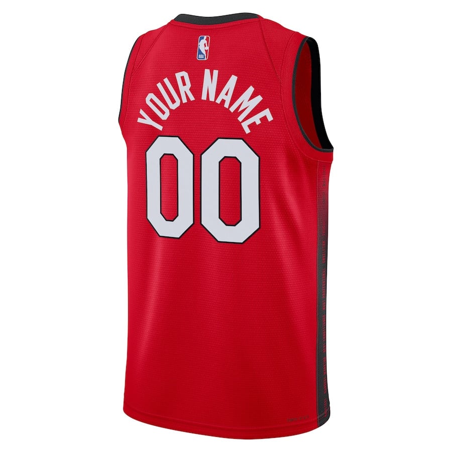 Miami Heat Unisex 2024/25 Custom Swingman City Edition Red NBA Jersey Unisex