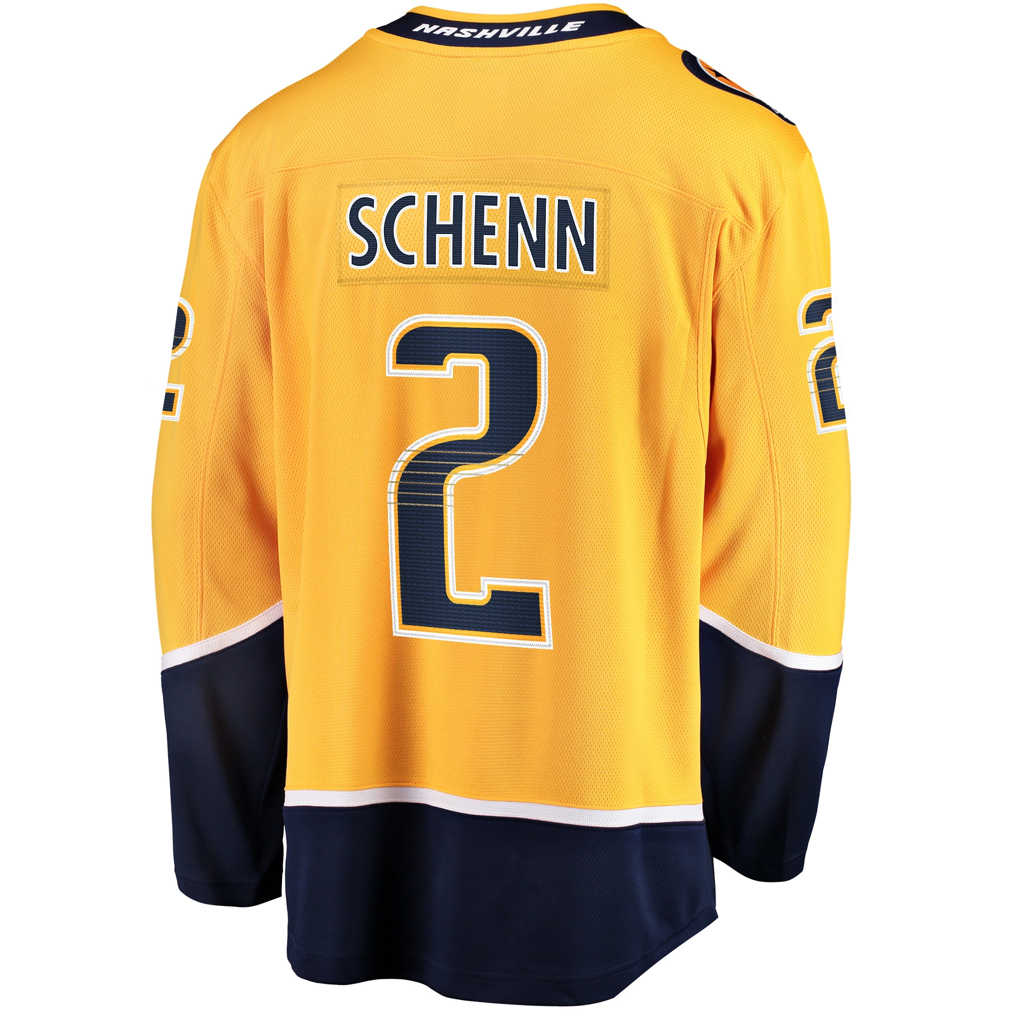 Nashville Predators Luke Schenn Gold Home Breakaway NHL Jersey Men's