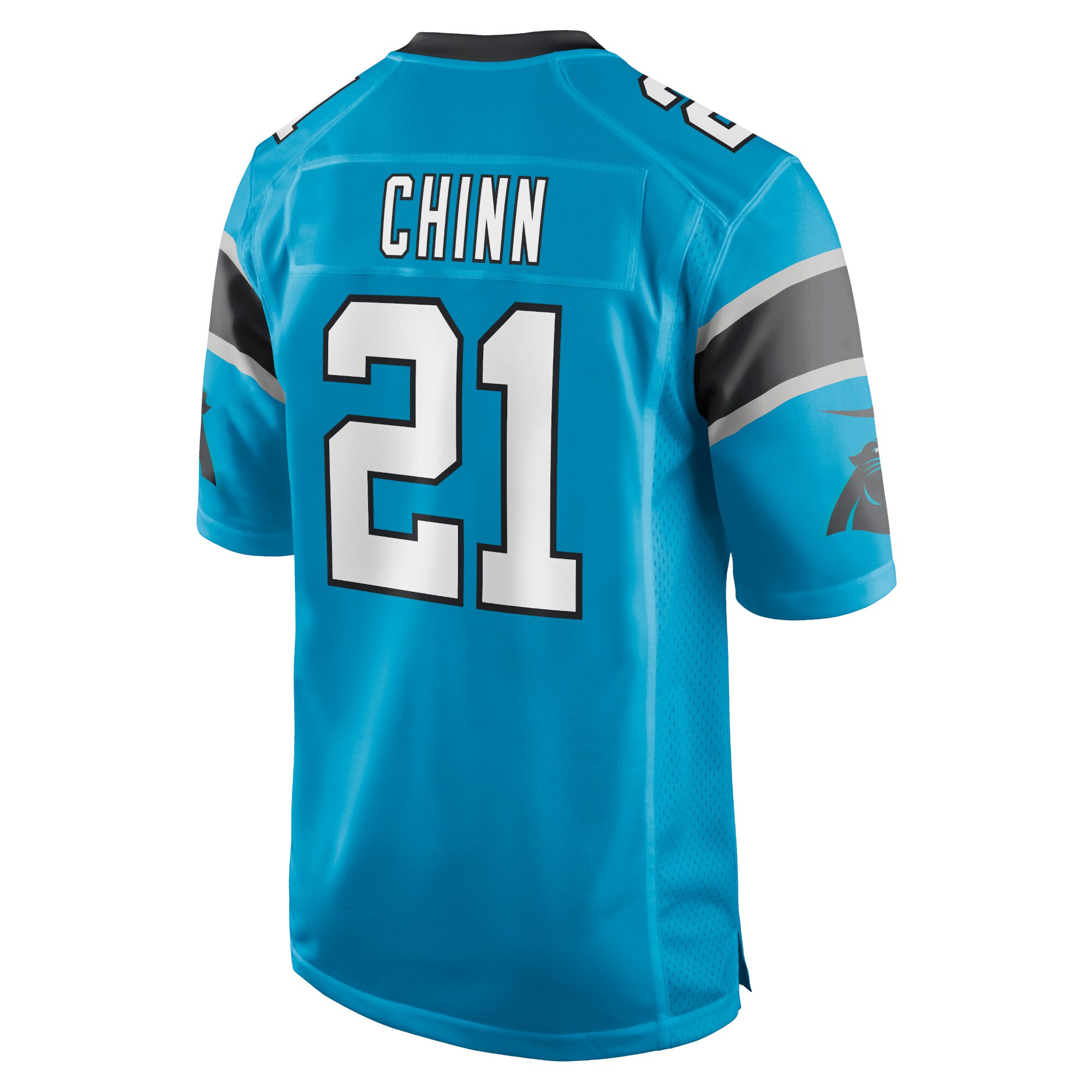Carolina Panthers Jeremy Chinn Blue Game NFL Jersey Men's