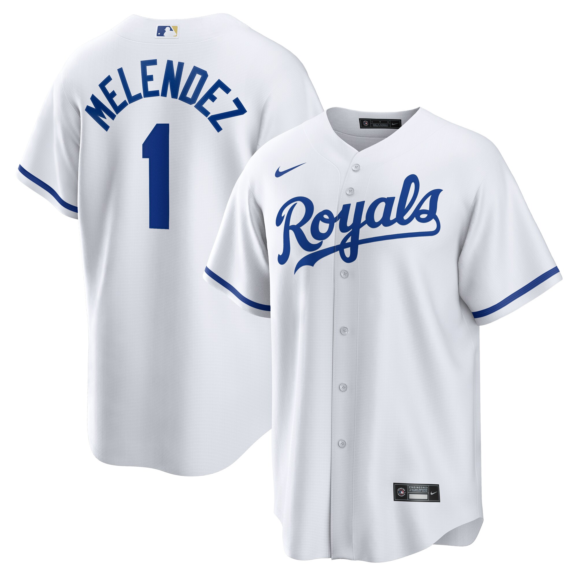 Kansas City Royals MJ Melendez White Home MLB Jersey Men's