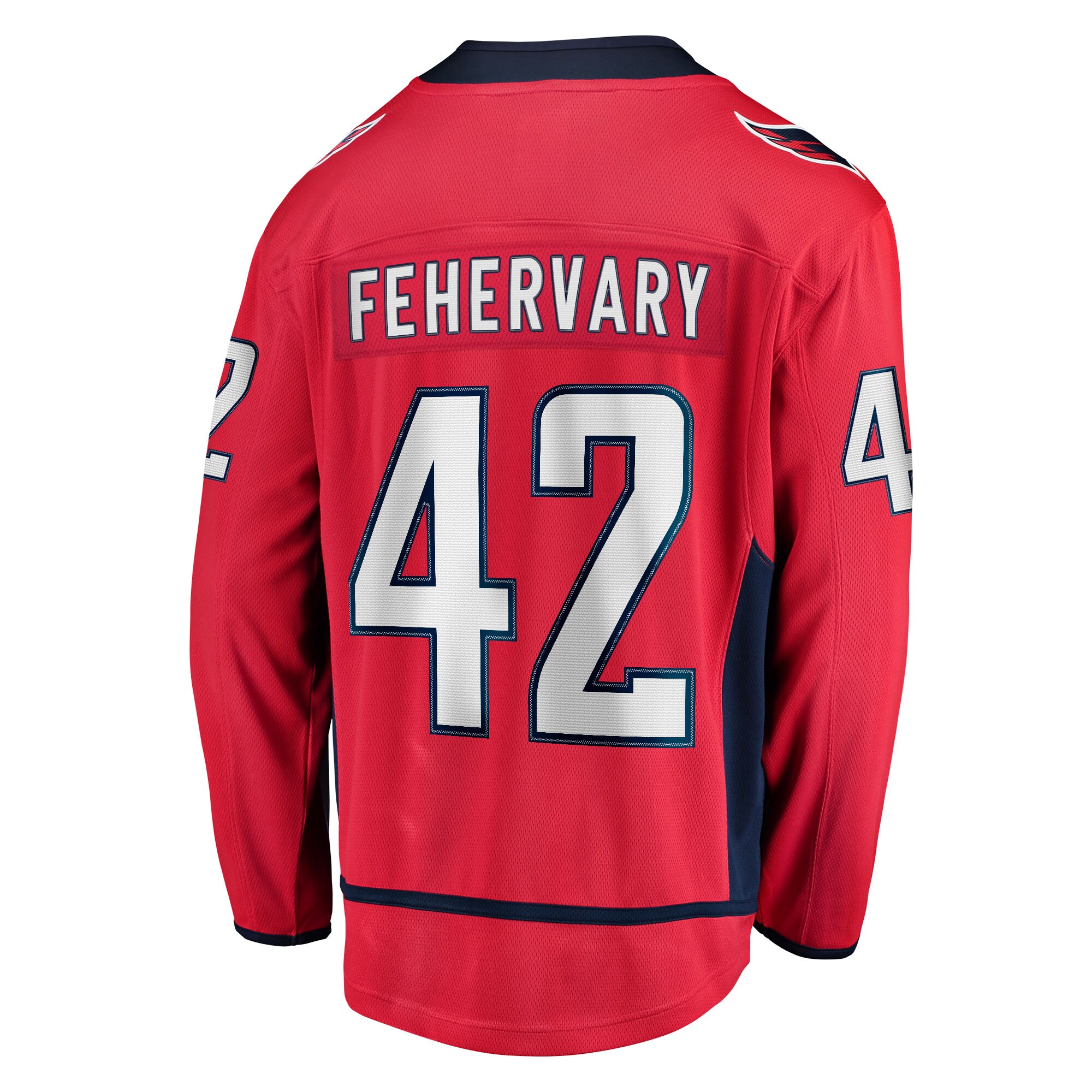 Washington Capitals Martin Fehervary Red Home Breakaway Player NHL Jersey Men's