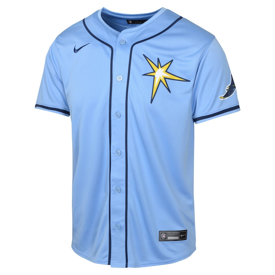 Tampa Bay Rays Alternate Limited Light Blue MLB Jersey Youth