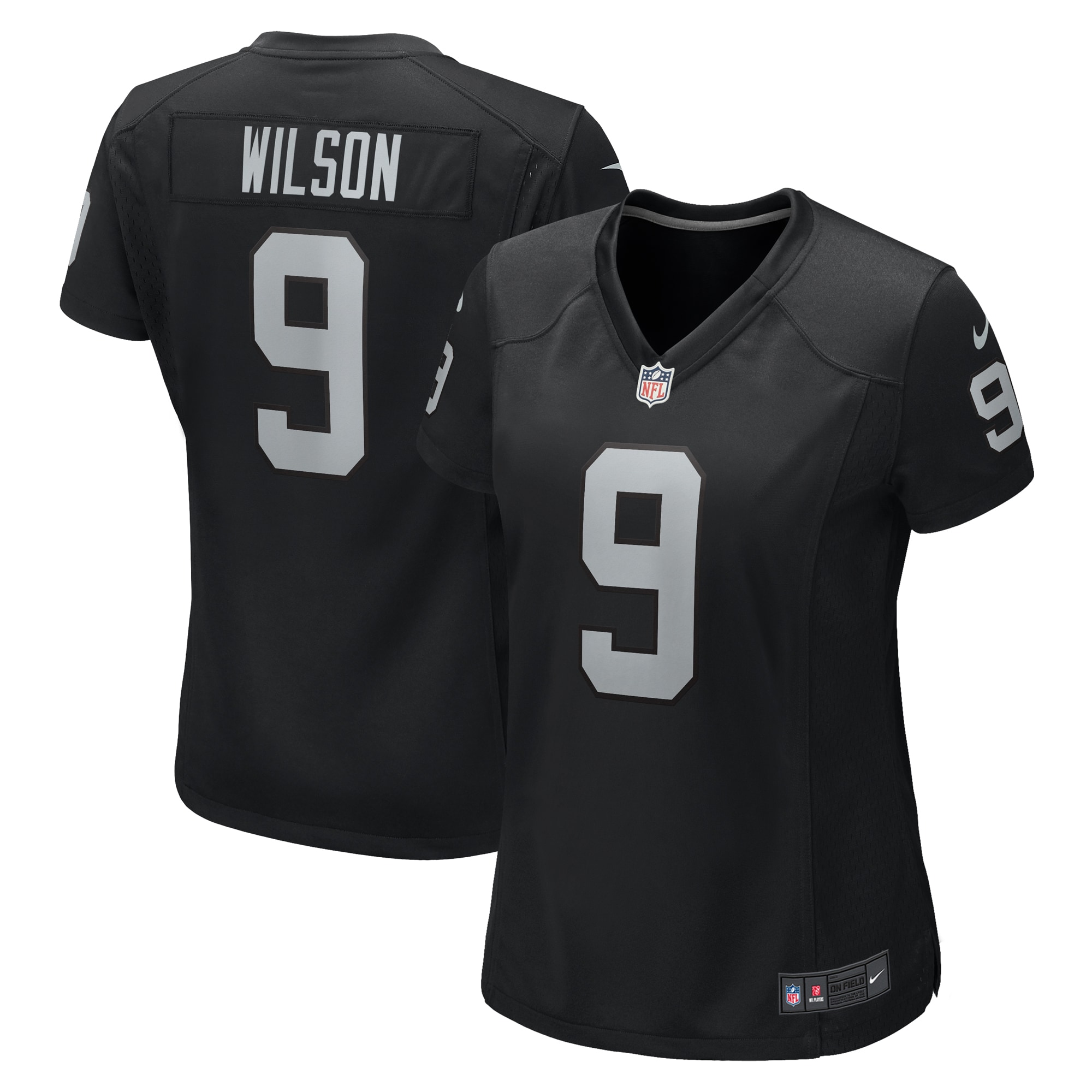 Las Vegas Raiders Tyree Wilson Black Game NFL Jersey Women's