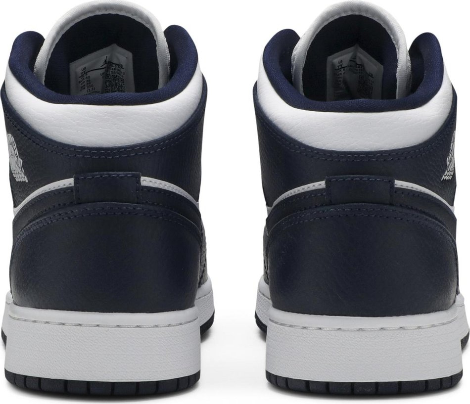 Air Jordan 1 Mid GS Obsidian 554725-174