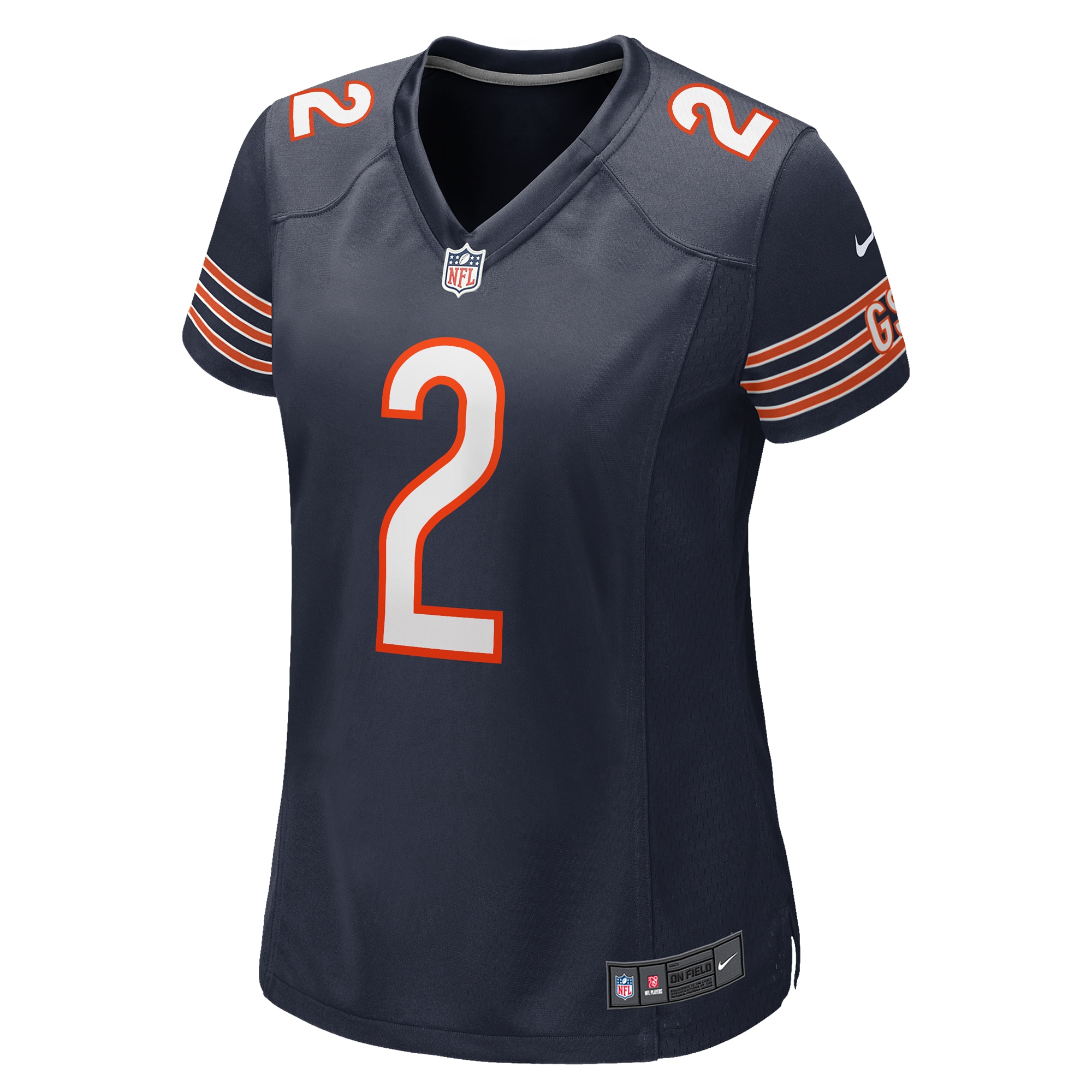 Chicago Bears D.J. Moore Navy Player NFL Jersey Women's
