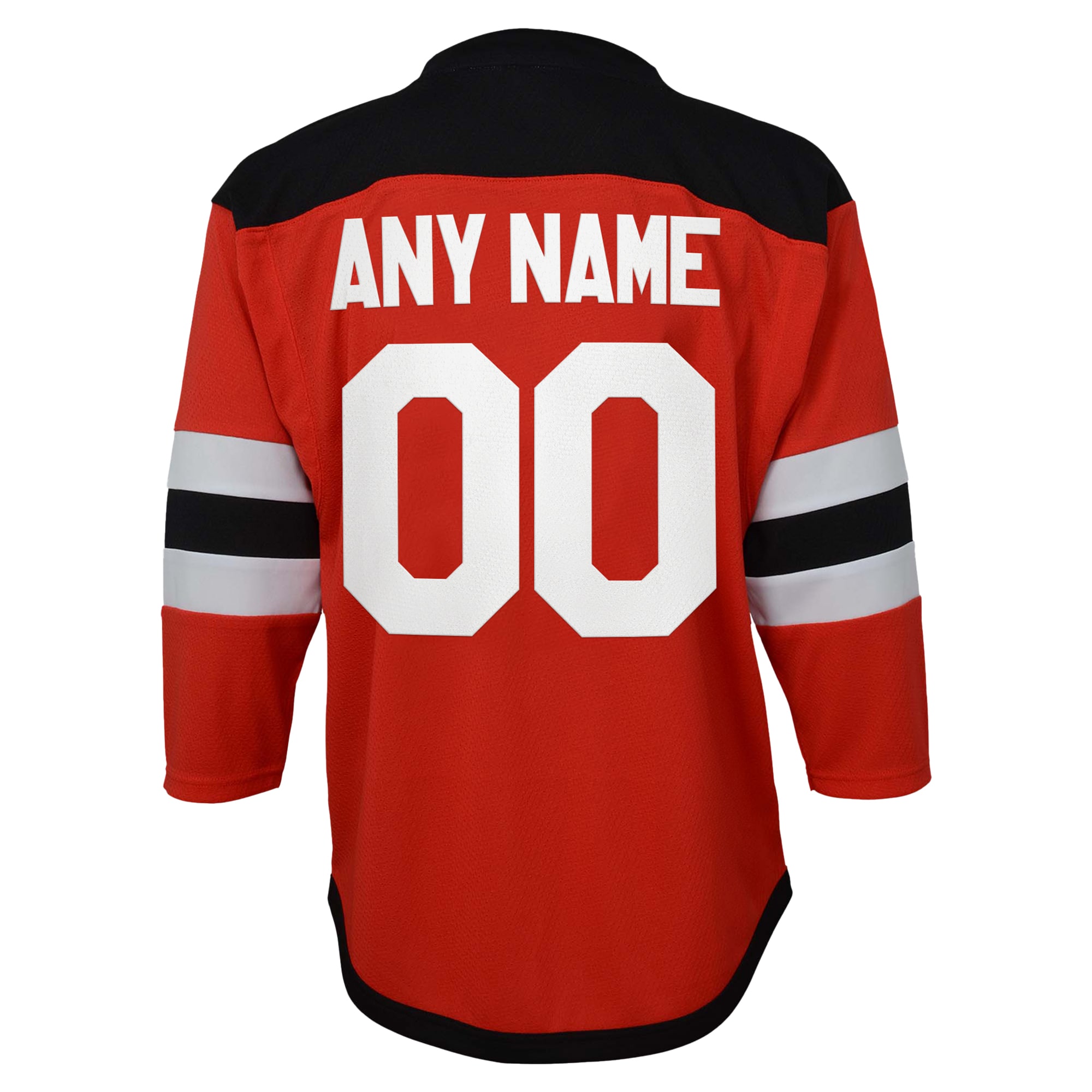 New Jersey Devils Red Custom NHL Jersey Youth
