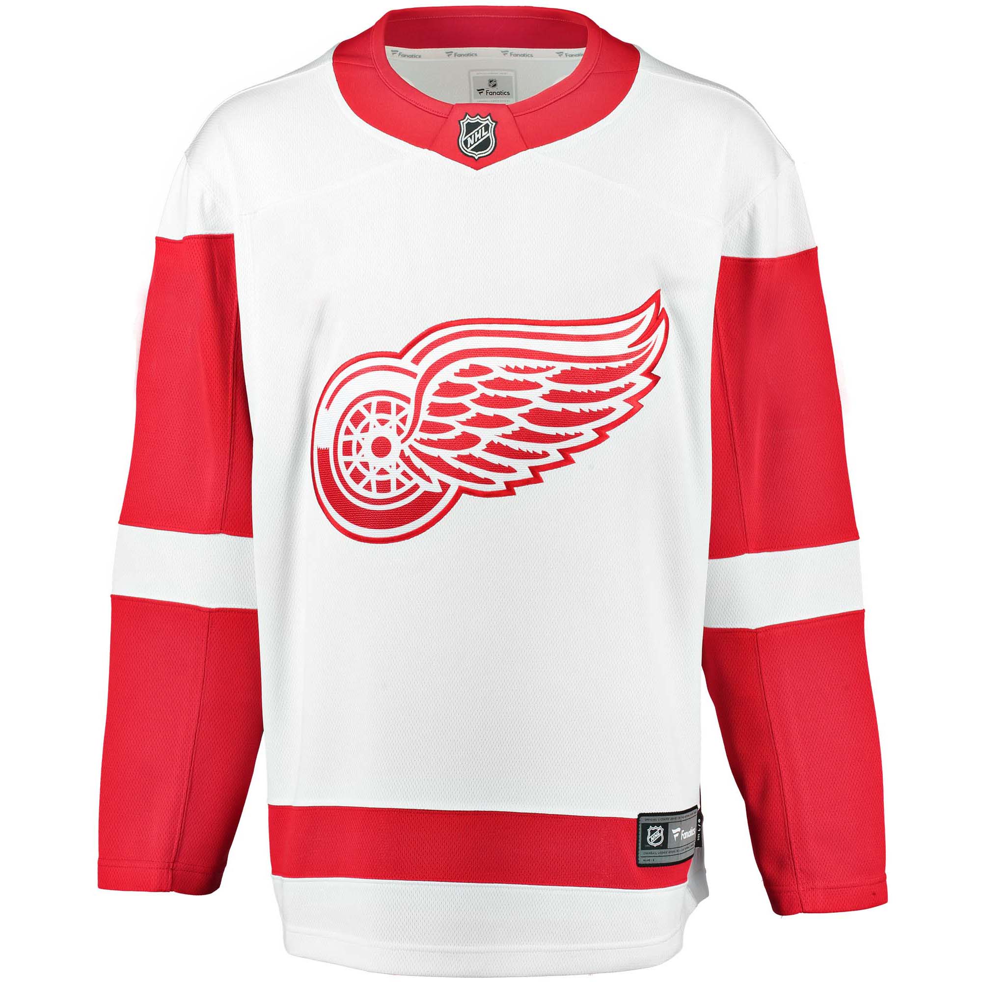 Detroit Red Wings White Breakaway Away NHL Jersey Men's