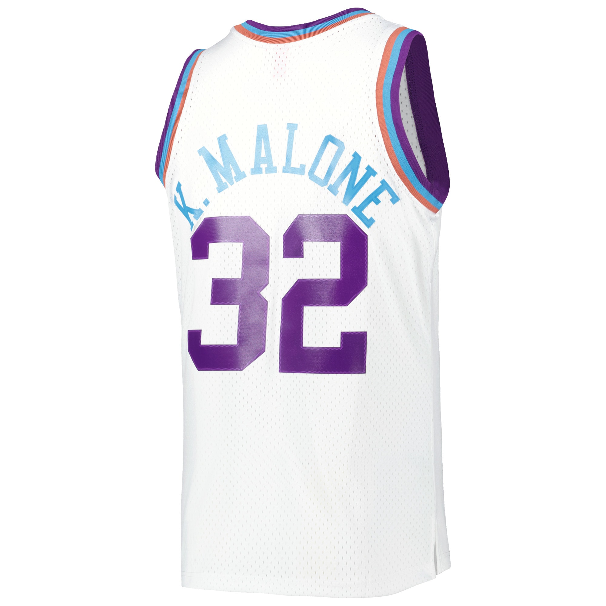 Mitchell Ness Karl Malon White Utah Jazz 1991/92 Hardwood Classics Reload 3.0 Swingman NBA Jersey Men's