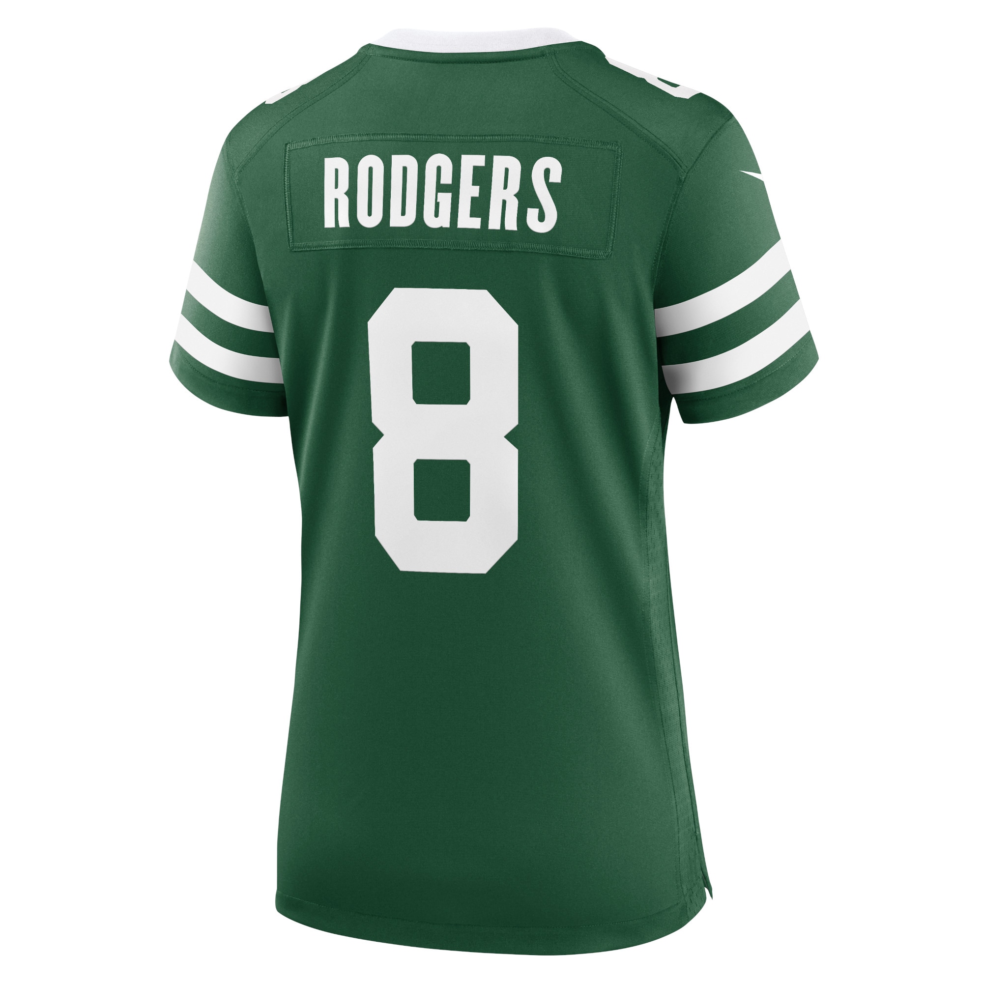 New York Jets Aaron Rodgers Legacy Green Game NFL Jersey Women's
