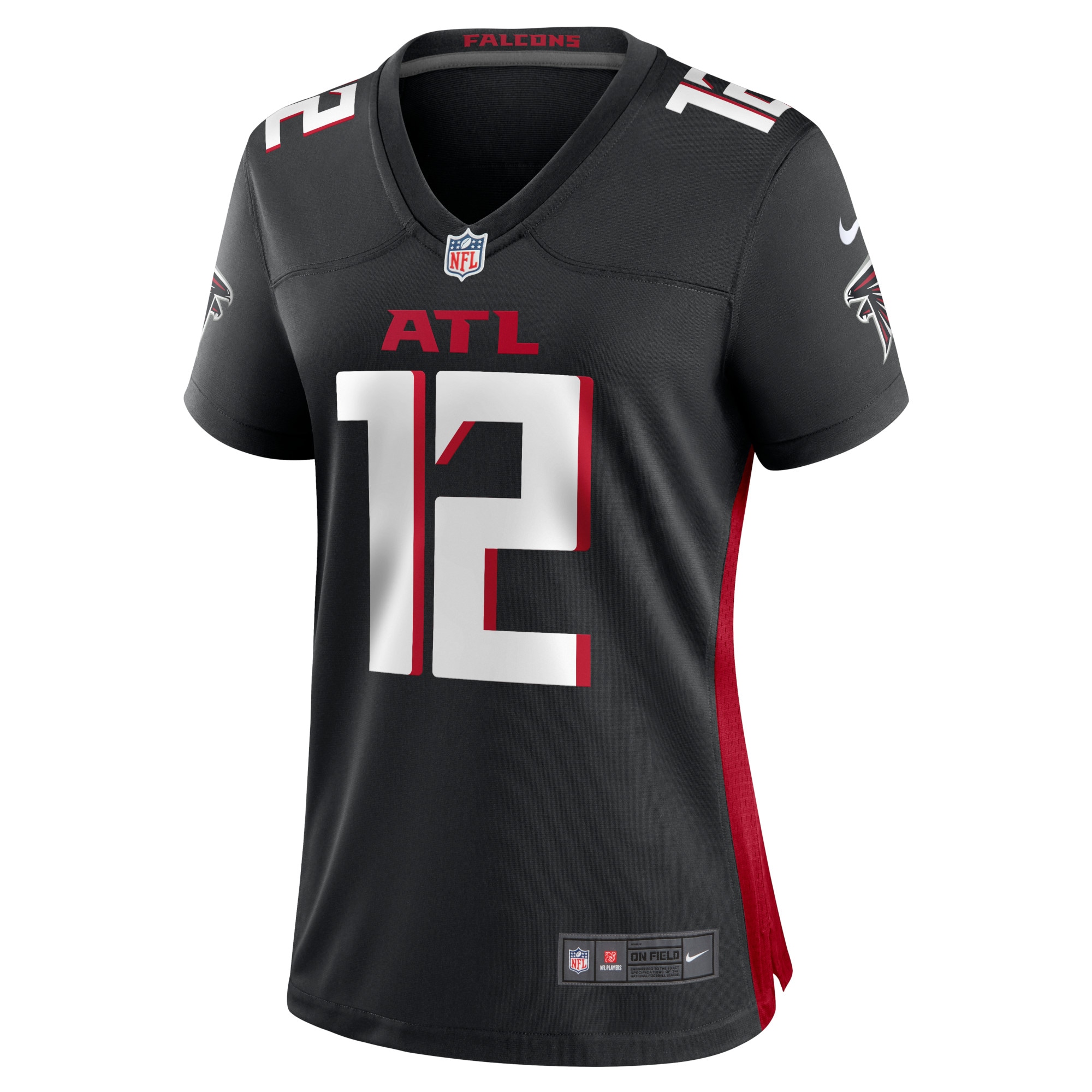 Atlanta Falcons KhaDarel Hodge Black Game NFL Jersey Women's