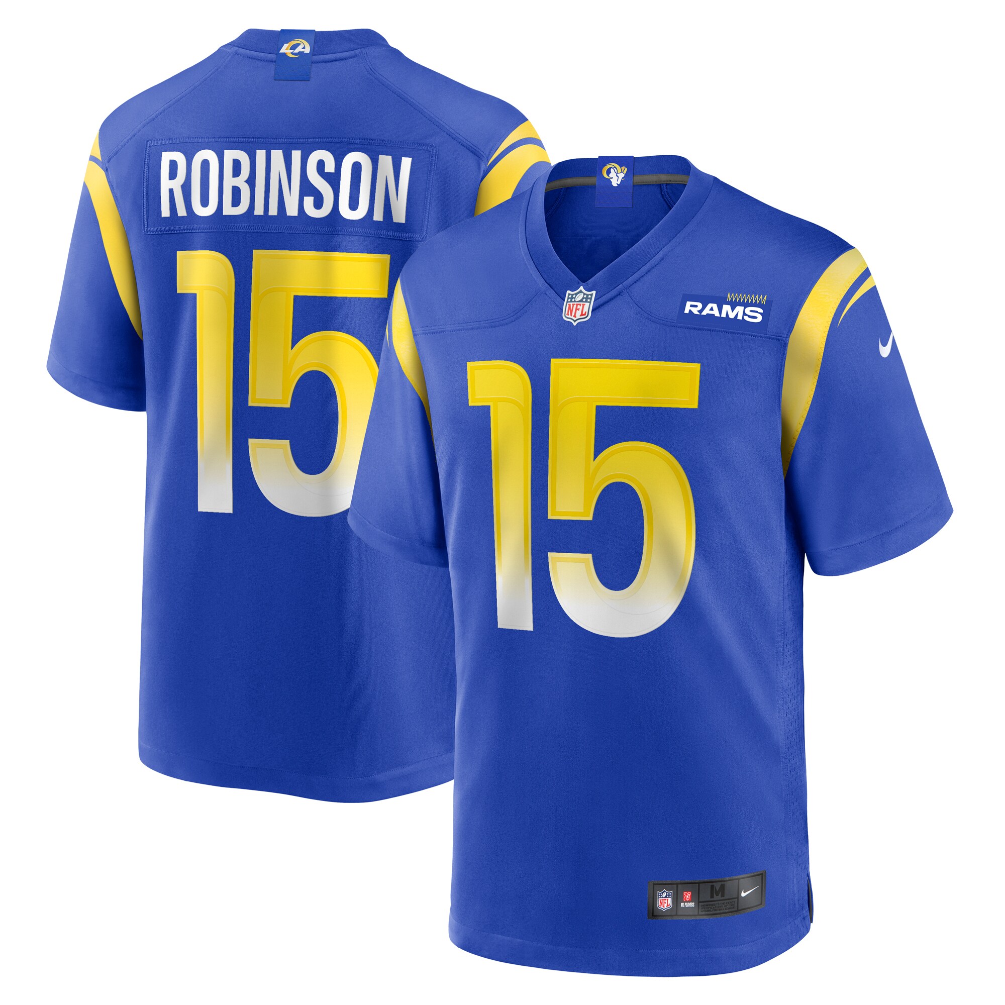 Los Angeles Rams Demarcus Robinson Royal Game NFL Jersey Men's