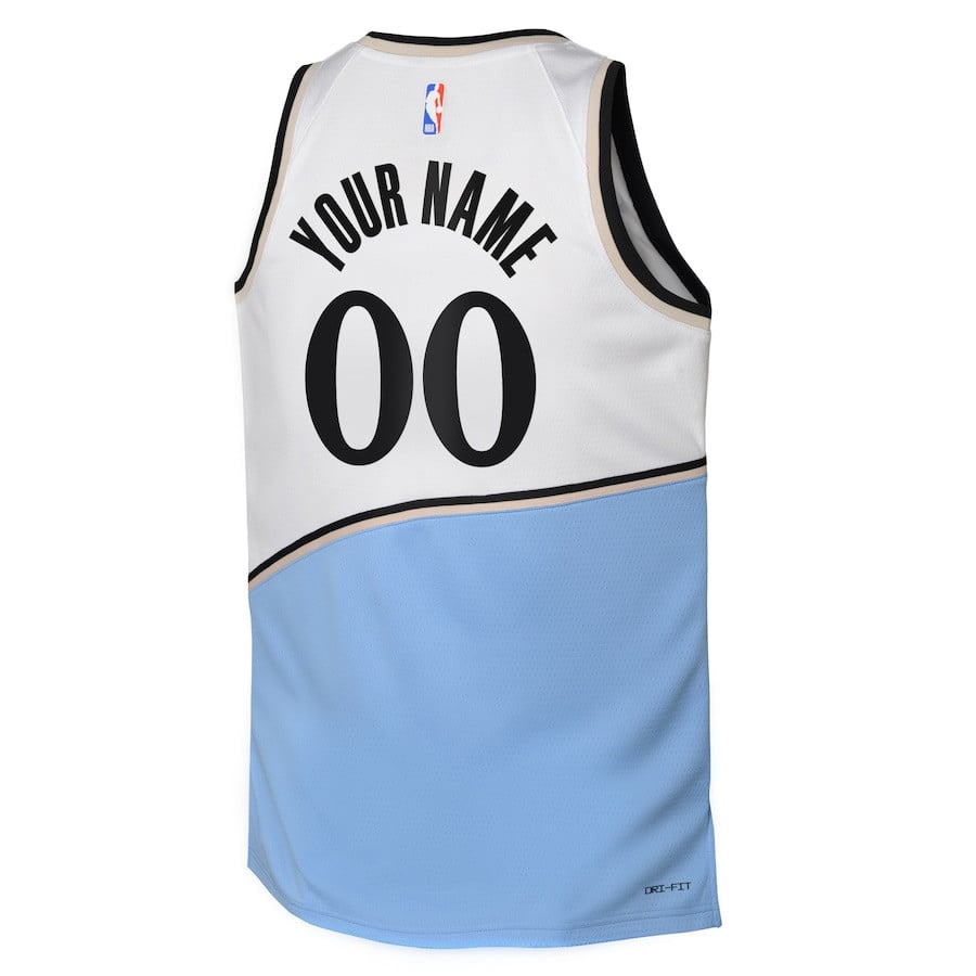 Atlanta Hawks 2024/25 Swingman Custom City Editio White NBA Jersey Youth