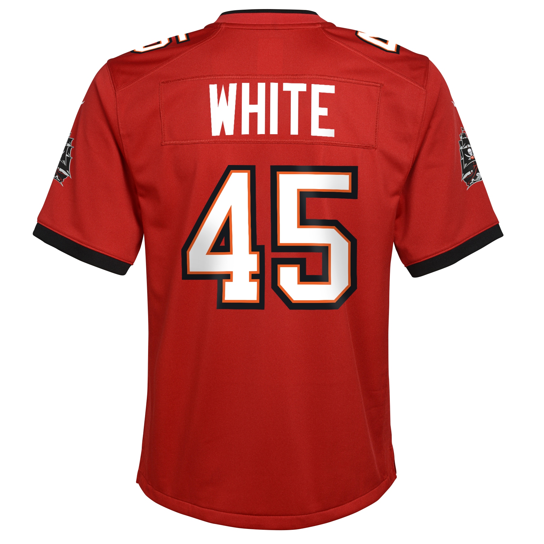 Tampa Bay Buccaneers Devin White Red Game NFL Jersey Youth