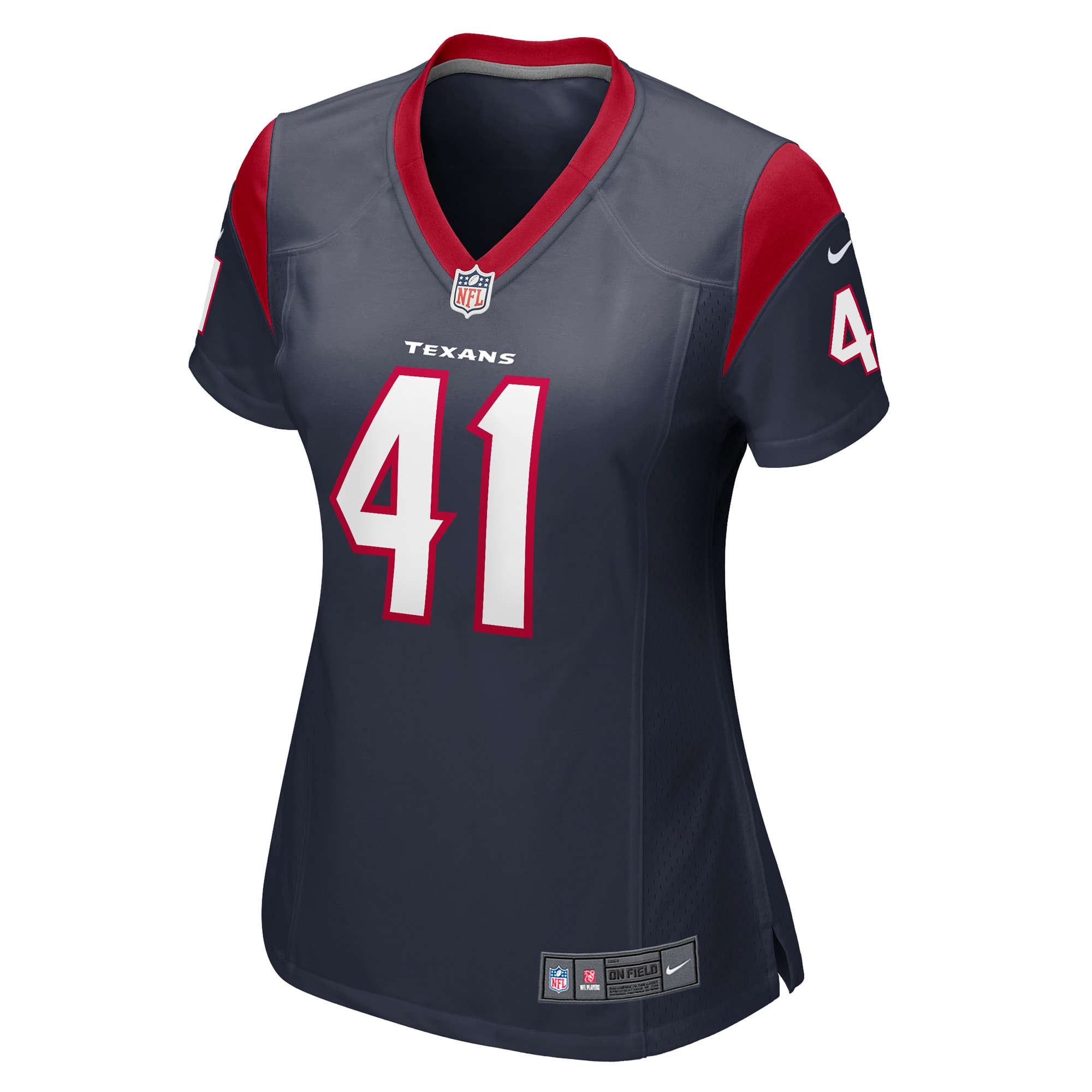 Houston Texans Jesse Matthews Navy Team Game NFL Jersey Women's