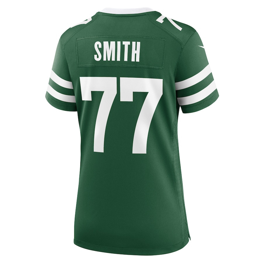 Tyron Smith 77 New York Jets Team Game Legacy Green NFL Jersey Women's