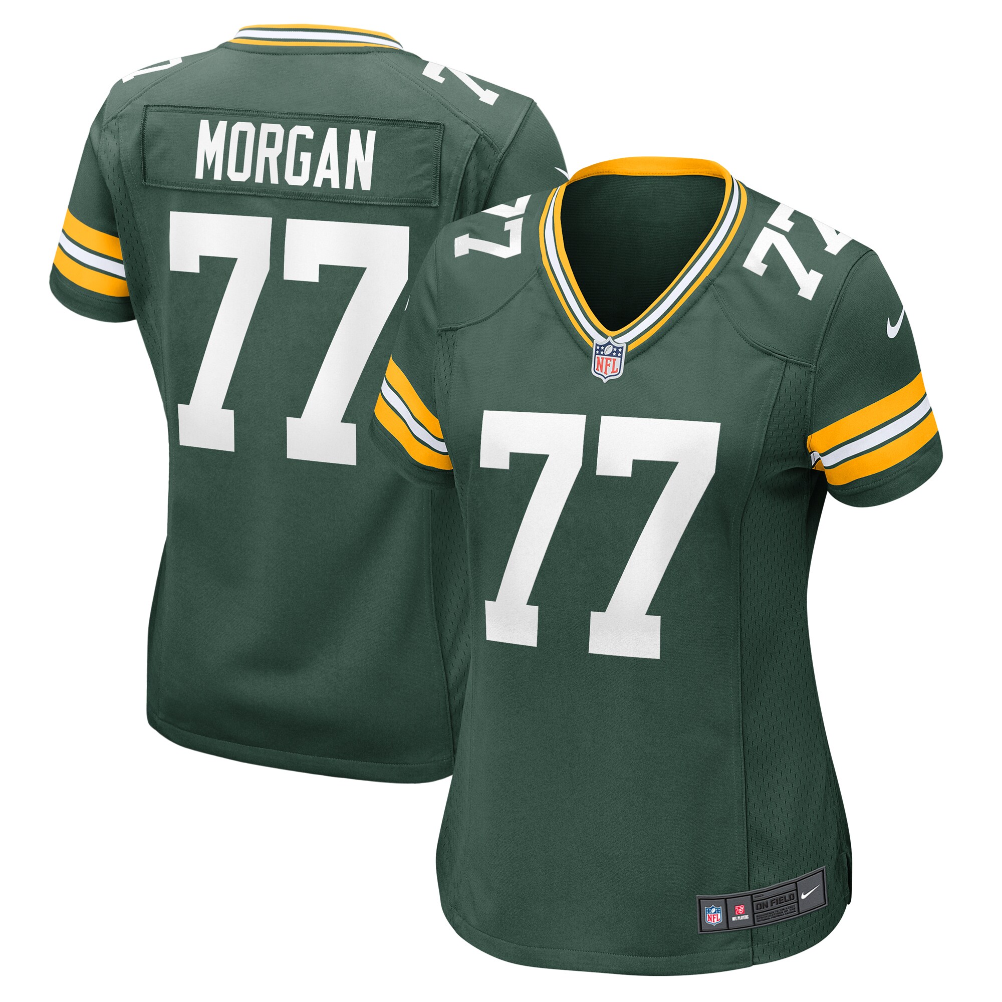 Green Bay Packers Morgan Green Game NFL Jersey Women's