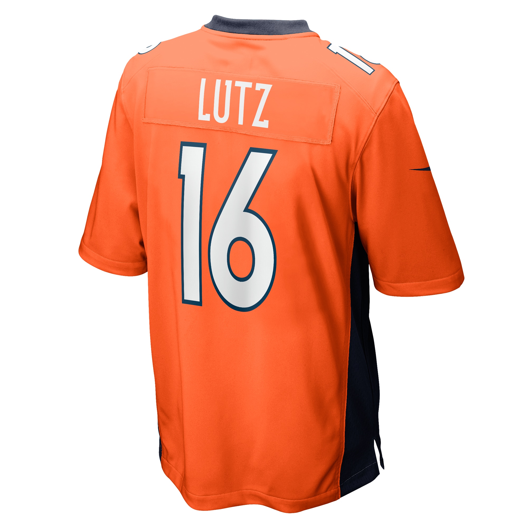 Denver Broncos Wil Lutz Orange Game NFL Jersey Men's