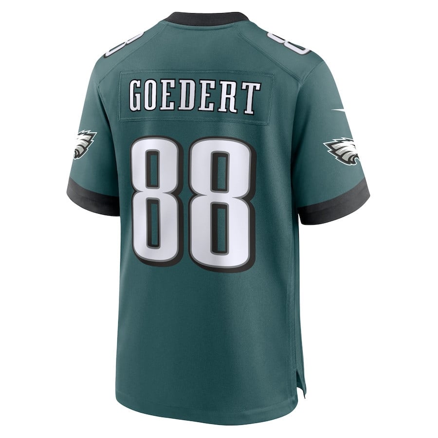 Dallas Goedert #88 Philadelphia Eagles Super Bowl LIX Midnight Green NFL Jersey Youth