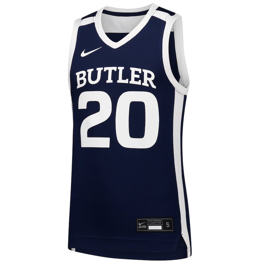 Butler Bulldogs Navy #20 NCAA Jersey Men's