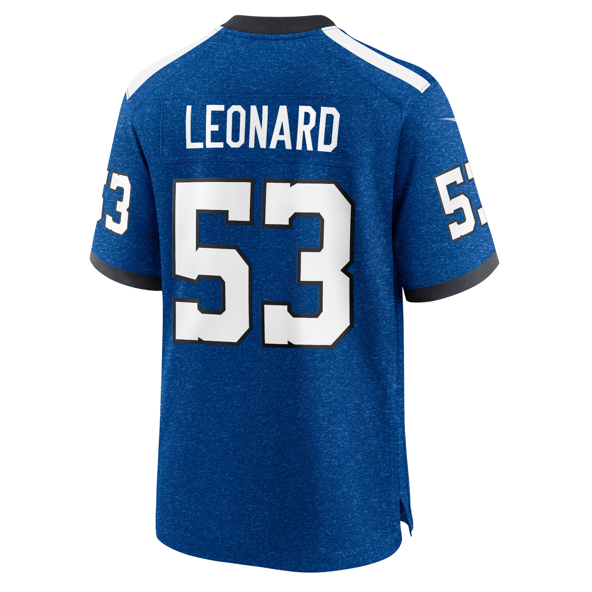 Indianapolis Colts Shaquille Leonard Royal Indiana Nights Alternate Game NFL Jersey Men's