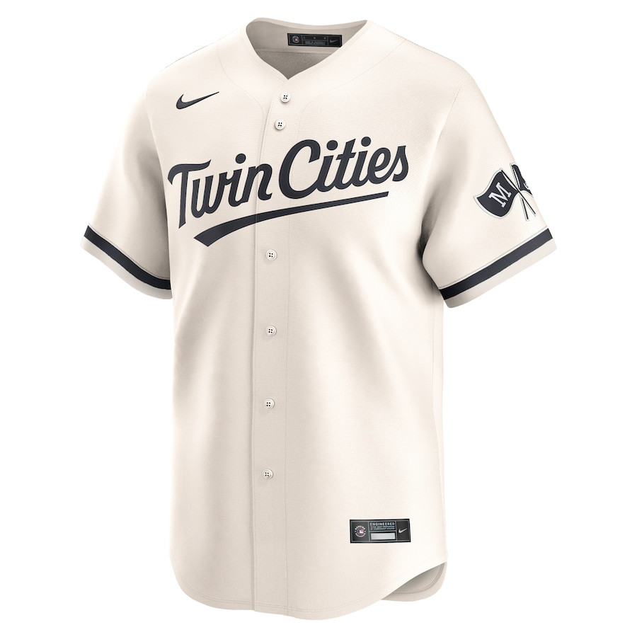 Minnesota Twins Alternate Limited Cream MLB Jersey Men's