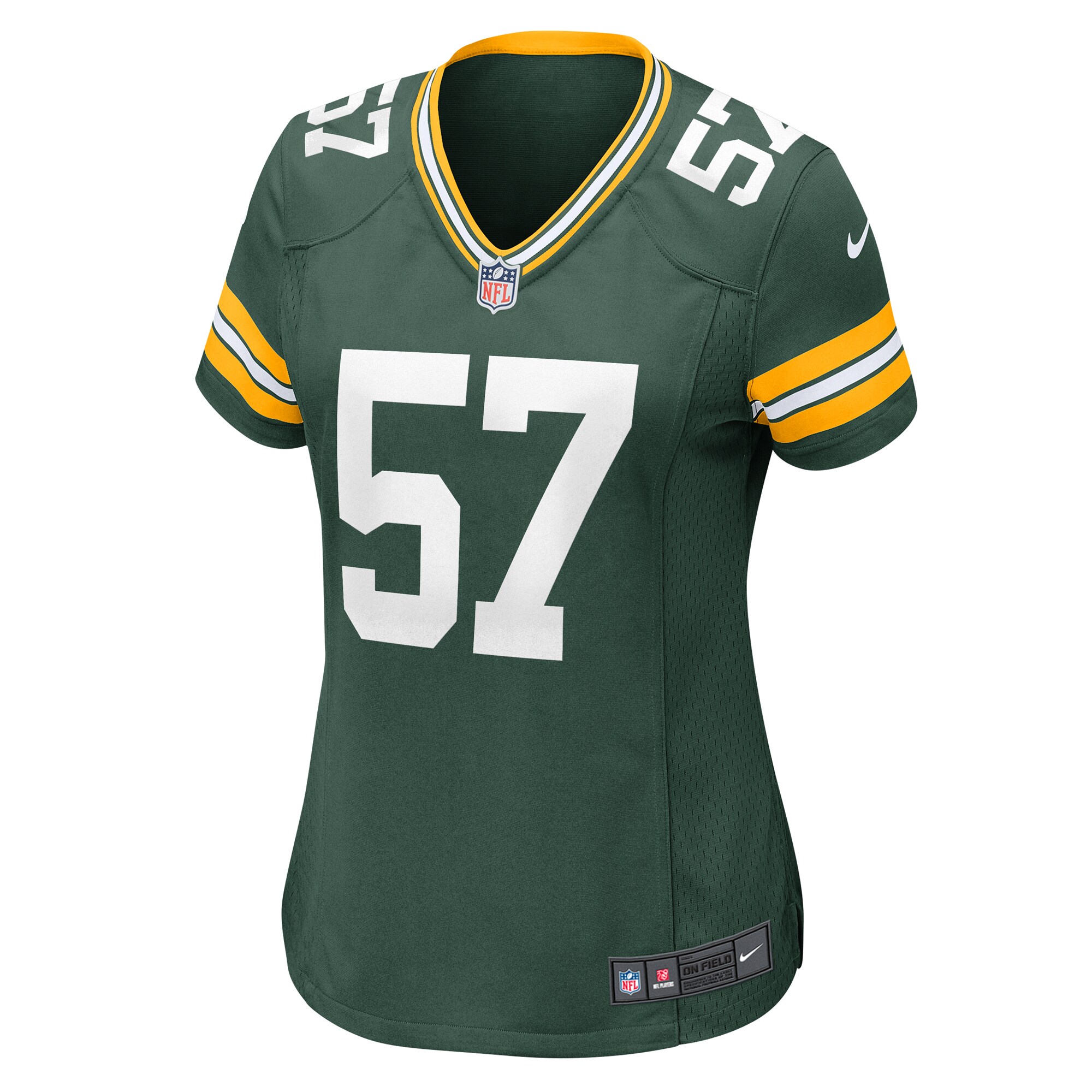 Green Bay Packers Brenton Cox Jr. Green Game NFL Jersey Women's