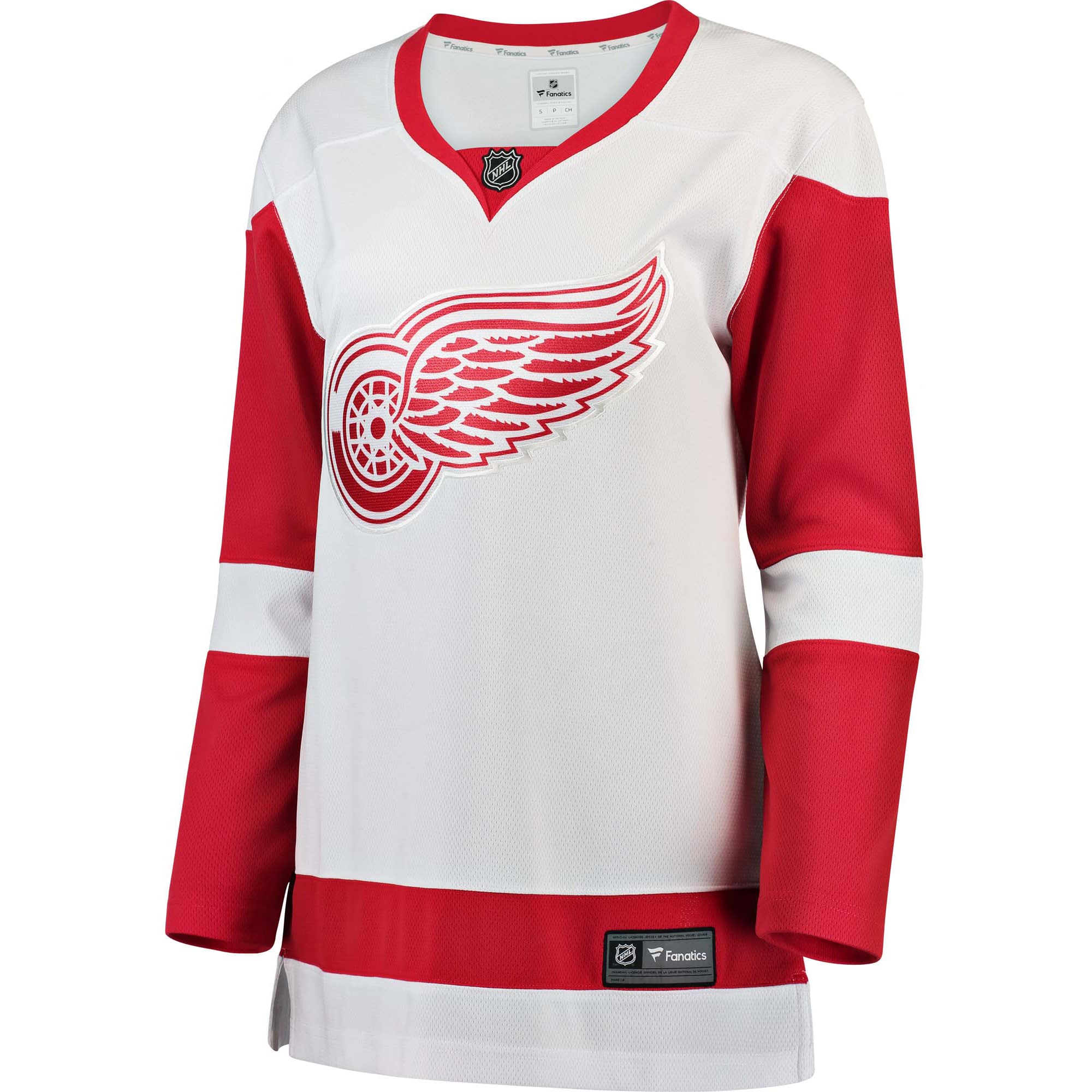 Detroit Red Wings White Away Breakaway NHL Jersey Women's