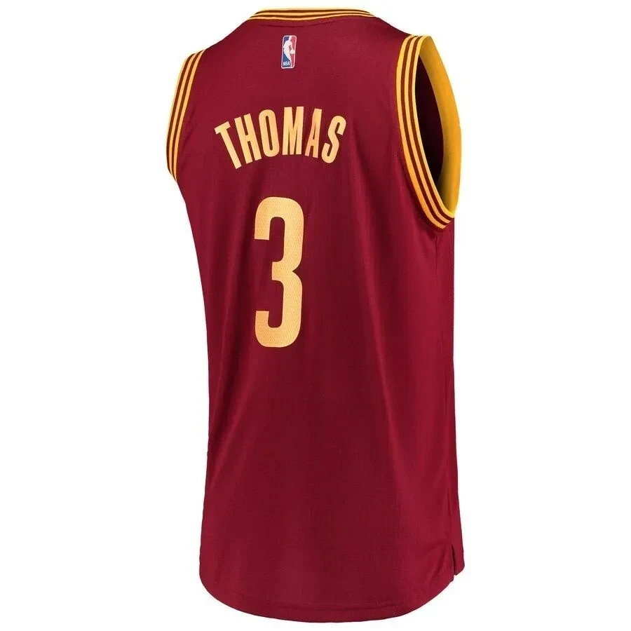 Isaiah Thomas Cleveland Cavaliers Swingman Wine NBA Jersey Men's