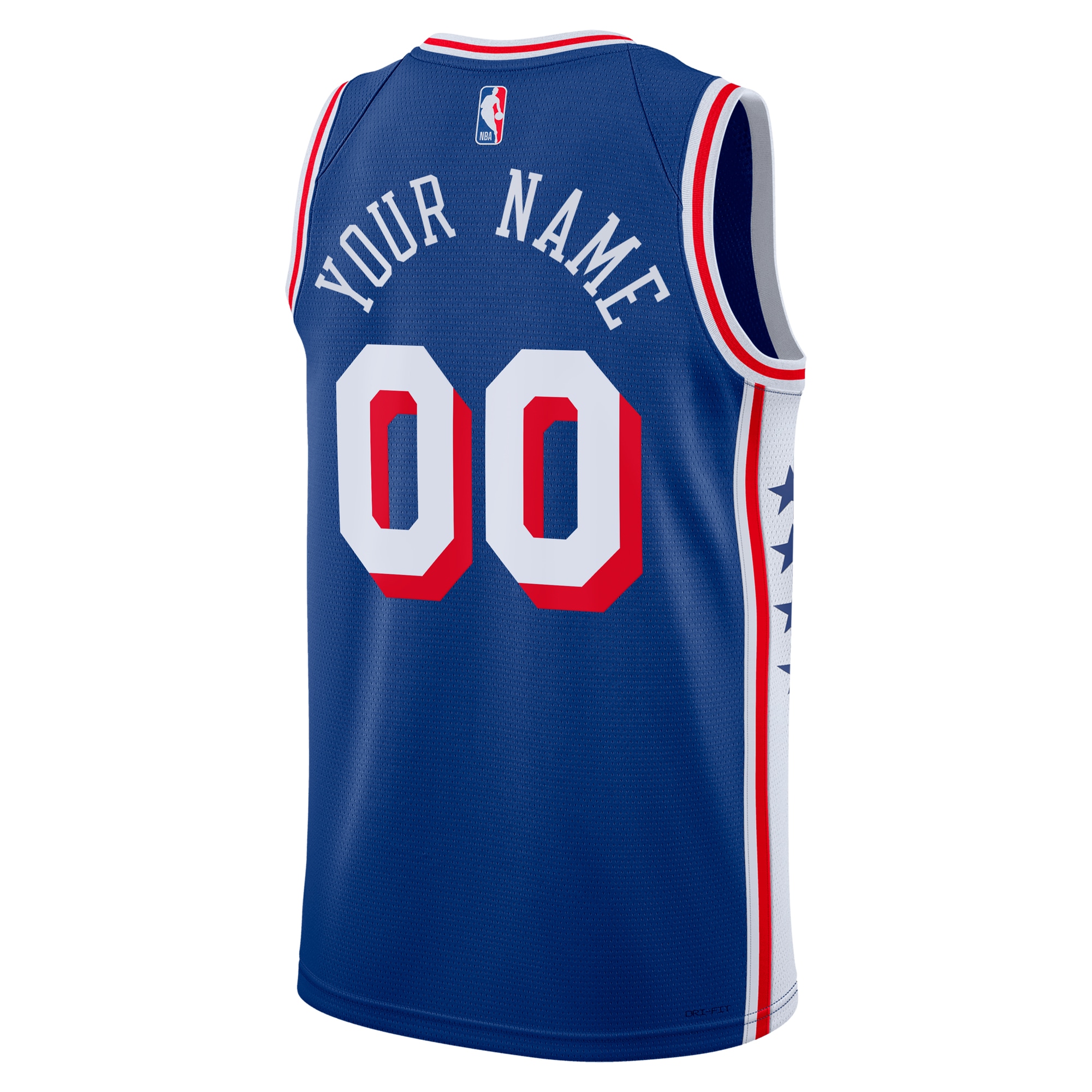 Philadelphia 76ers Icon Swingman Custom NBA Jersey Youth